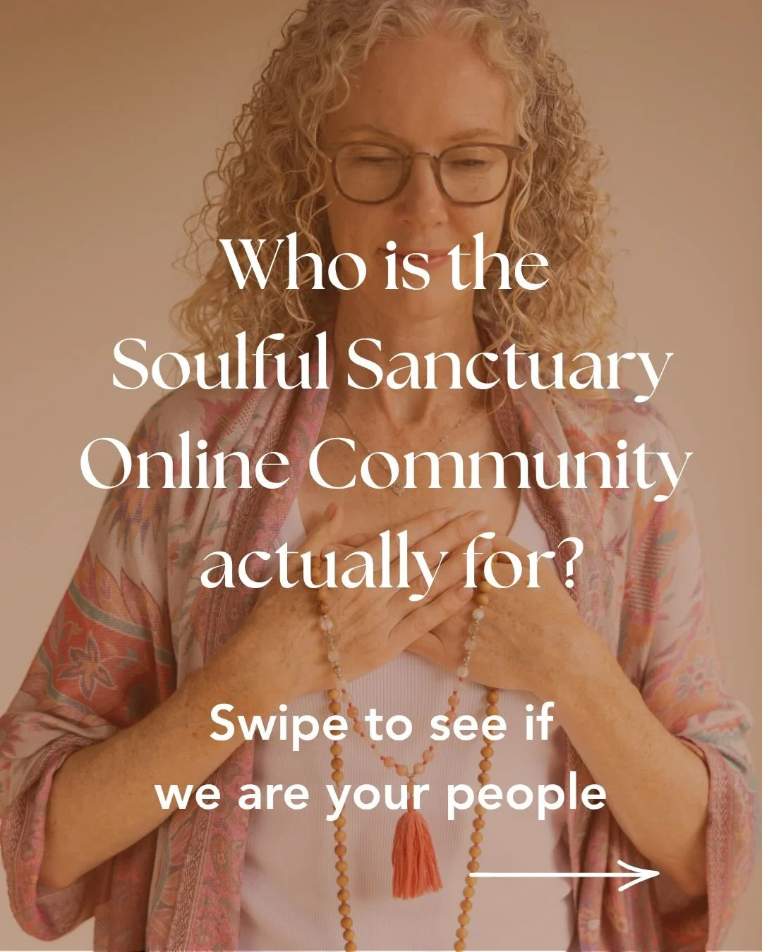 We are your people 🧡

Soulful Sanctuary is an online space for women seeking deeper connection with themselves, their inner knowing, and a community of like-hearted women walking alongside them.

Come as you are. Explore the practices. Meet the comm