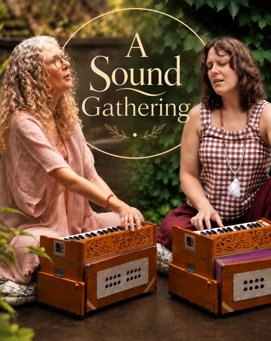 A Sound Gathering with Erin &amp; Sharon 🌸 Saturday 10 October 2-4pm, Balwyn Melbourne.

Join us for an afternoon of mantra, voice and meditative sound - creating space to slow down, listen deeply and experience the resonance of sound together.

Thi