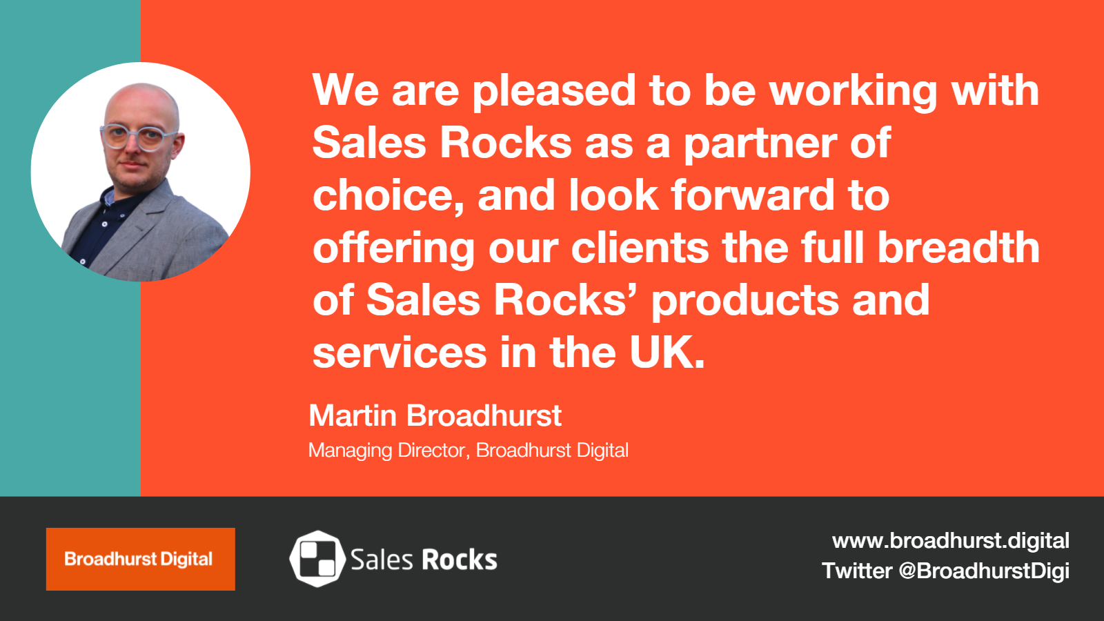 Broadhurst Digital Limited is partnering with Sales Rocks to become the ...