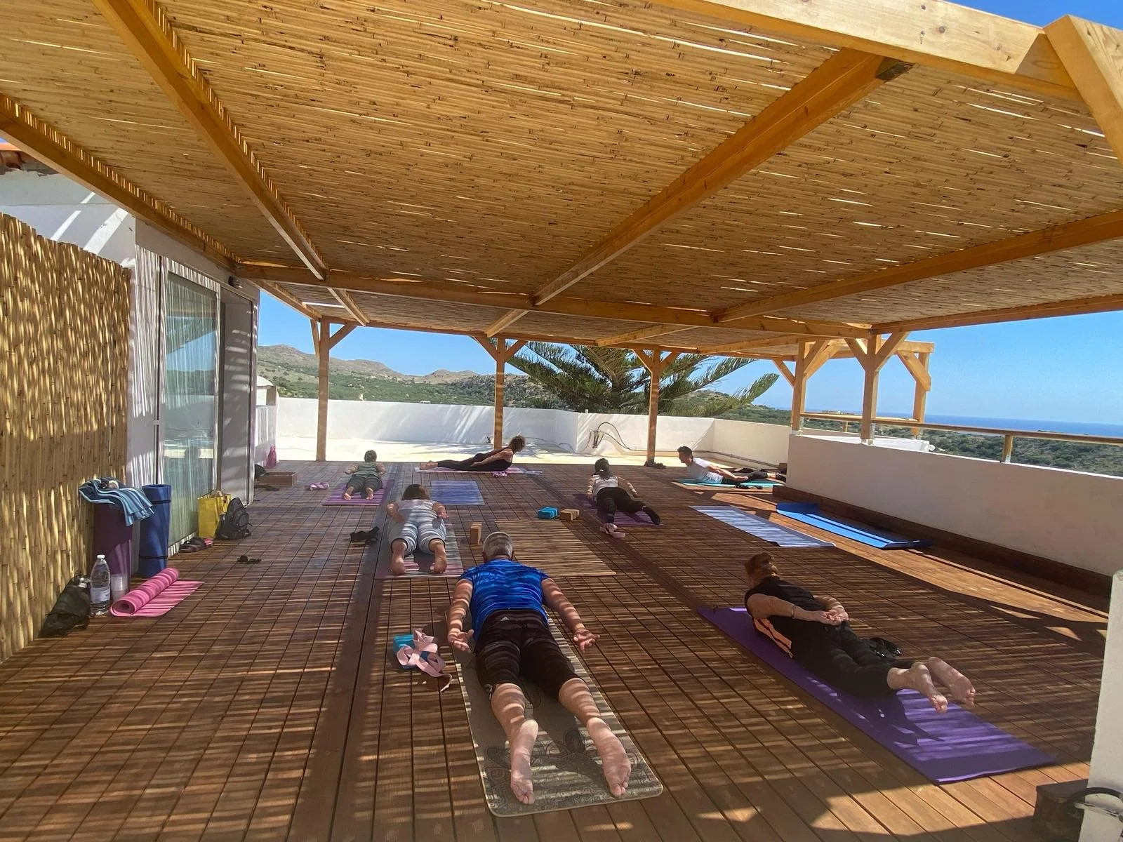 yoga stretching crete