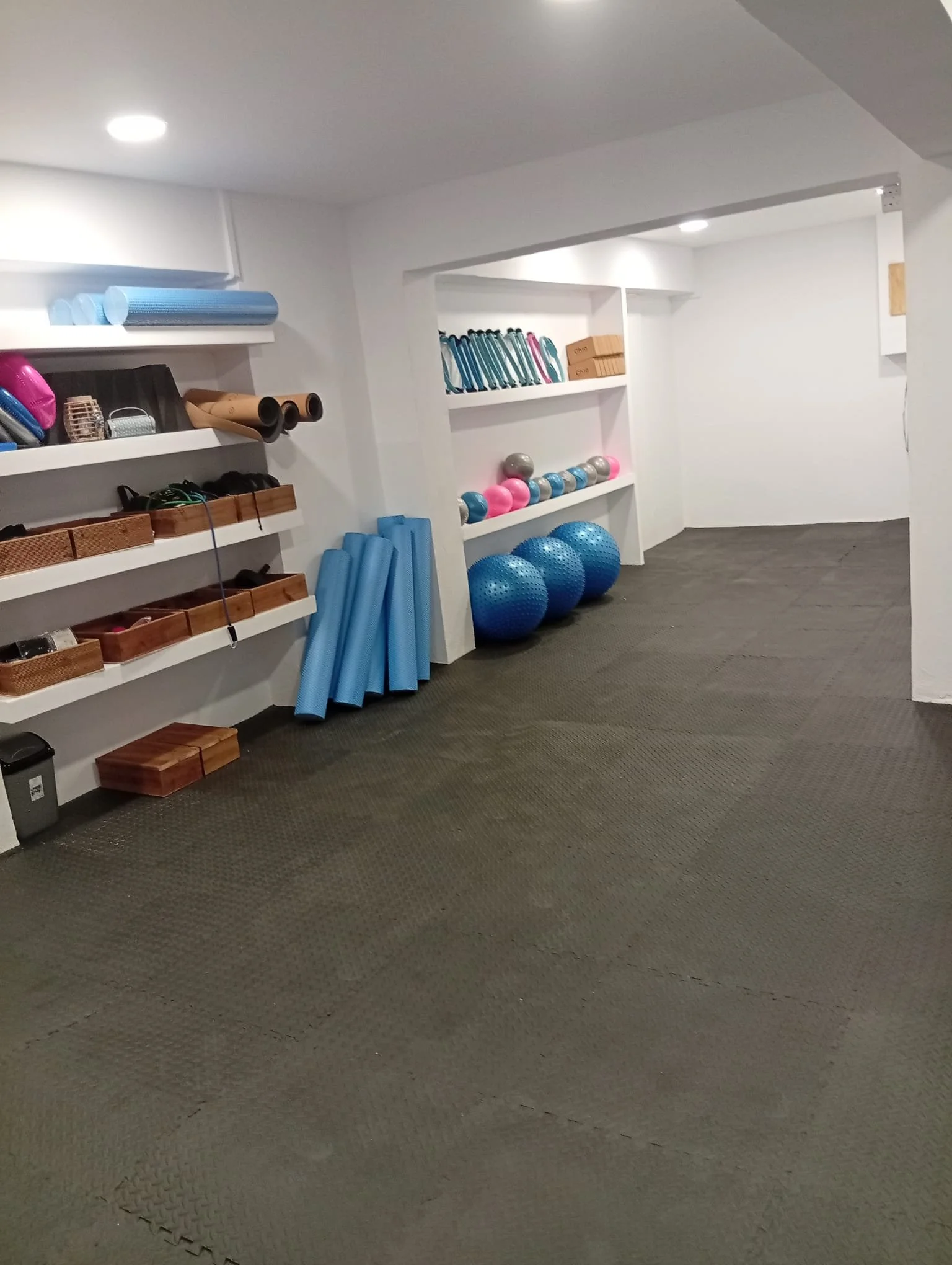 gym and yoga room