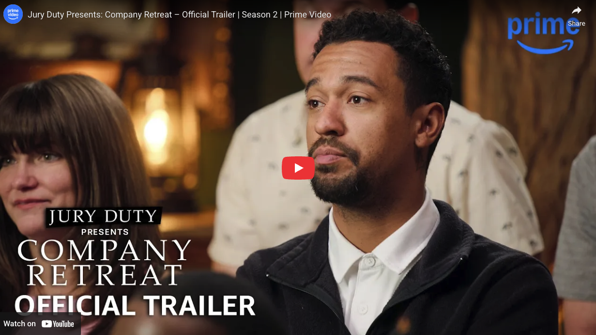 Company Retreat on Amazon Prime: A Tongue in Cheek Look at Team Offsites (and How to Plan Yours)