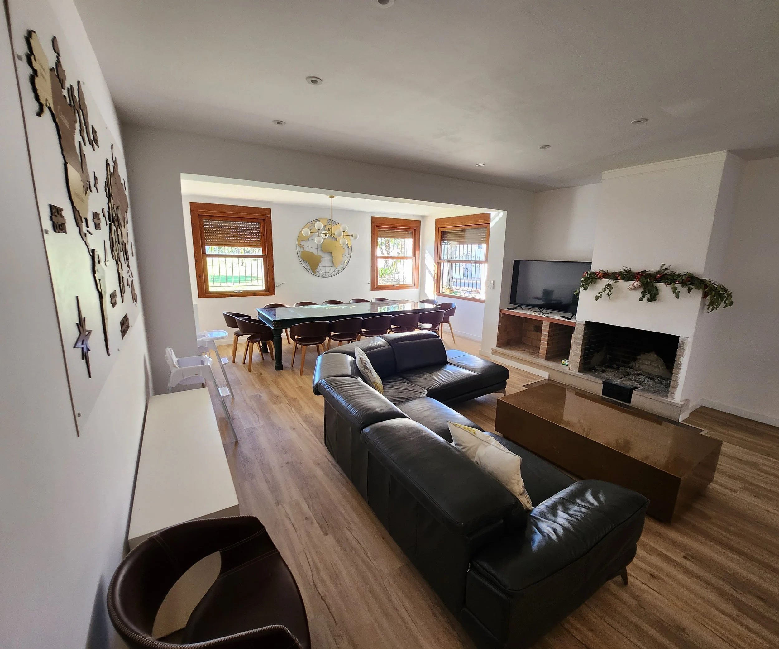 Sofa and lounge area