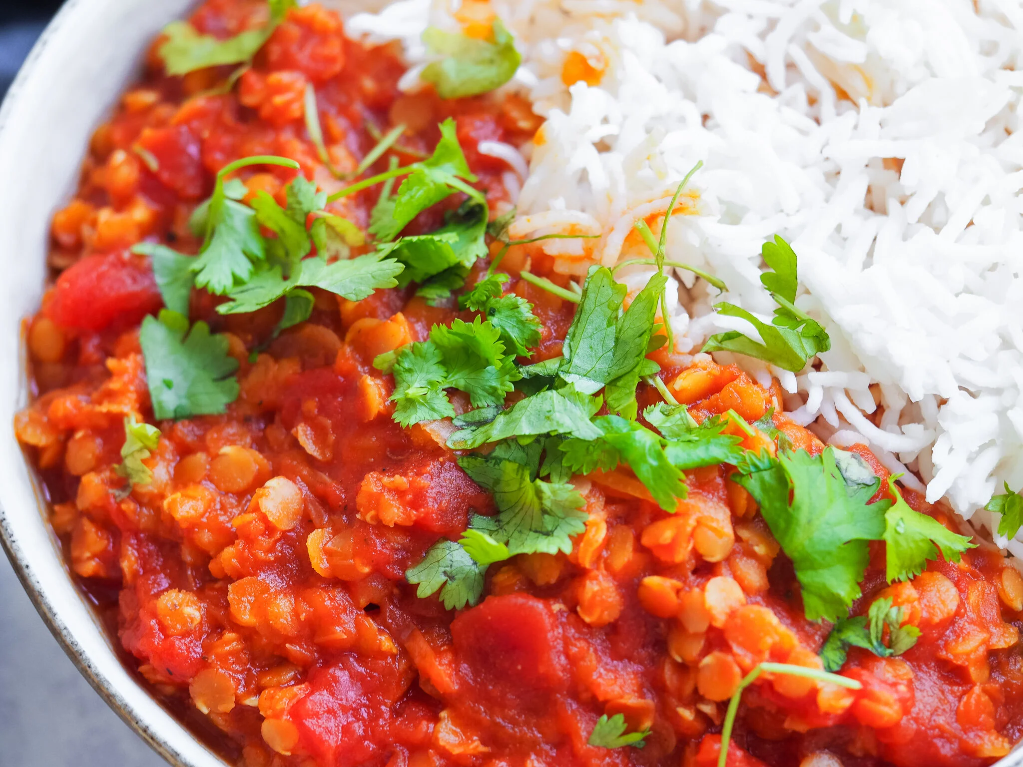 Vegan Spicy Red Lentil Stew — 100 Kitchen Stories