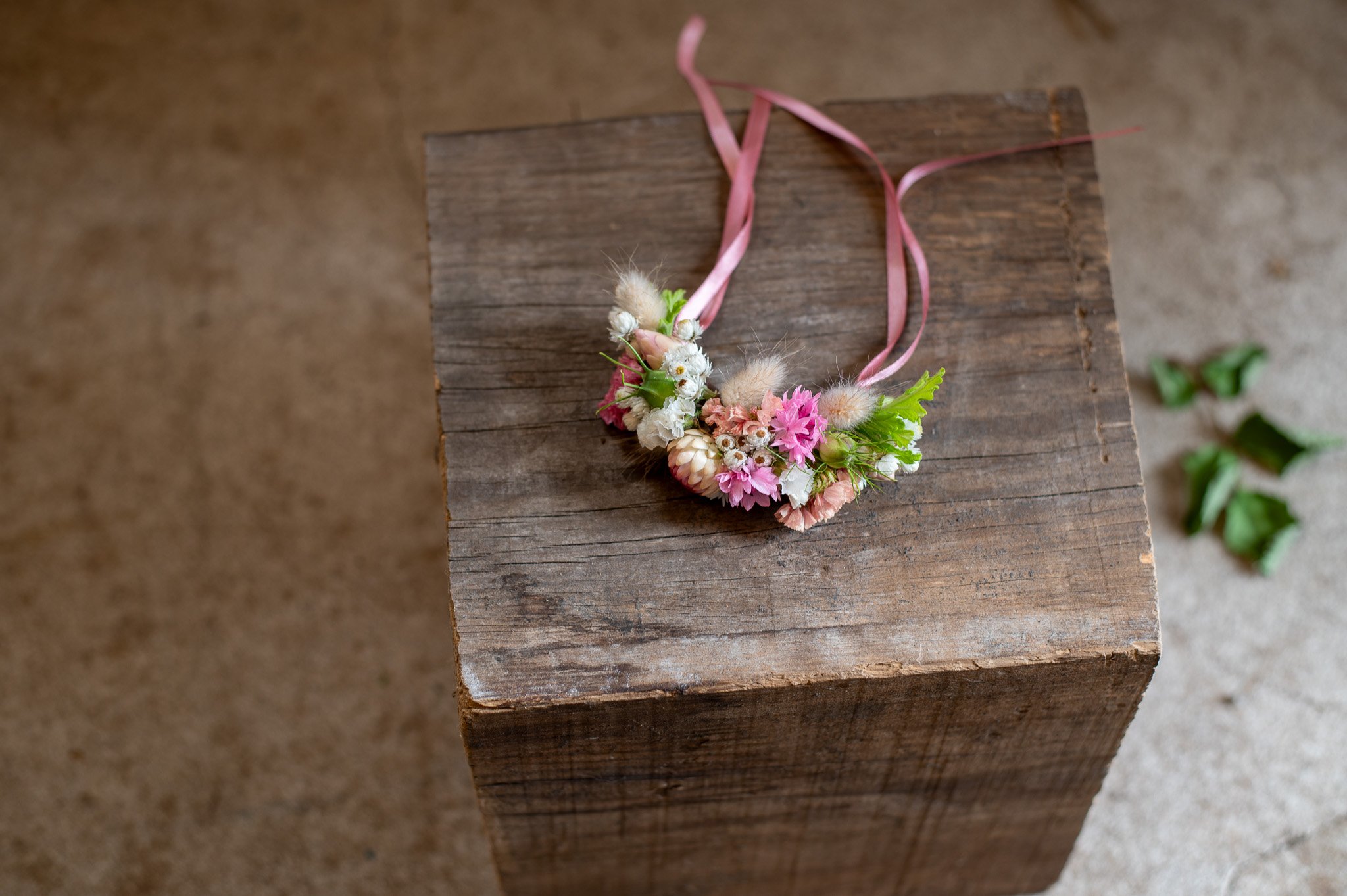 Blomsterarmbånd / Corsage
