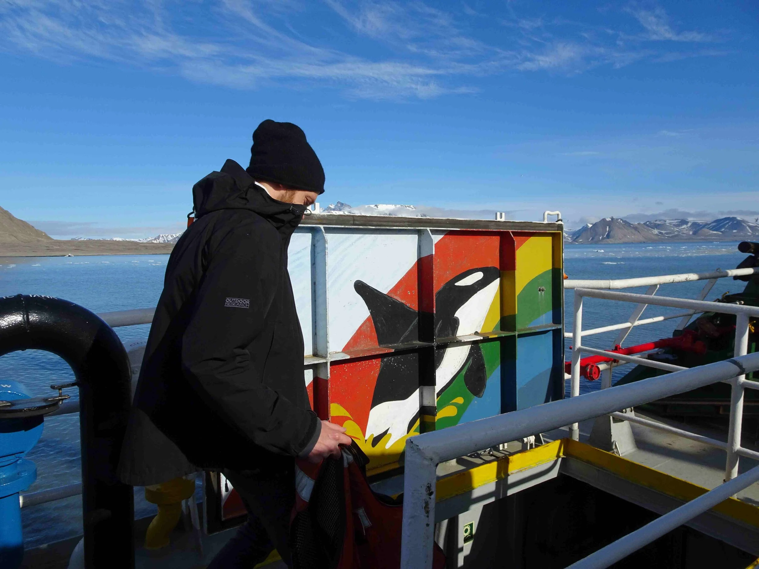 Life aboard Greenpeace’s ship Arctic sunrise