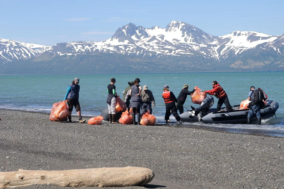An Arctic gift-wrapped in plastic?
