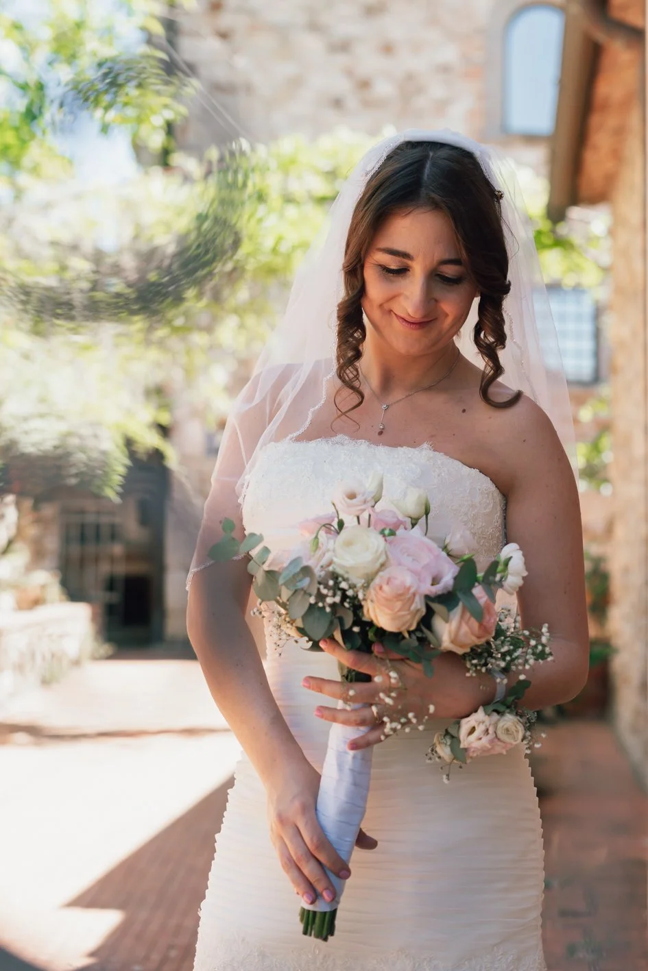 wedding bride portrait