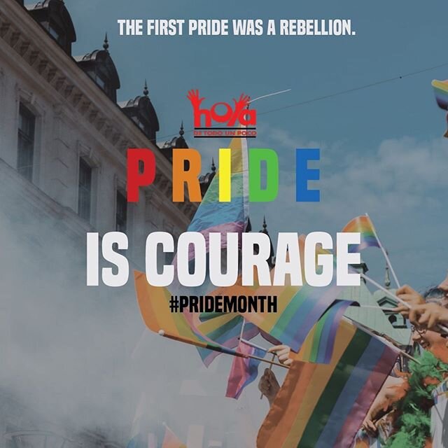 PRIDE IS COURAGE 🏳️&zwj;🌈🏳️&zwj;🌈The first Pride was a rebellion primarily led by trans women of color against police violence. Pride gatherings are centered around the history of minority groups who have fought to defeat prejudice and be accepte