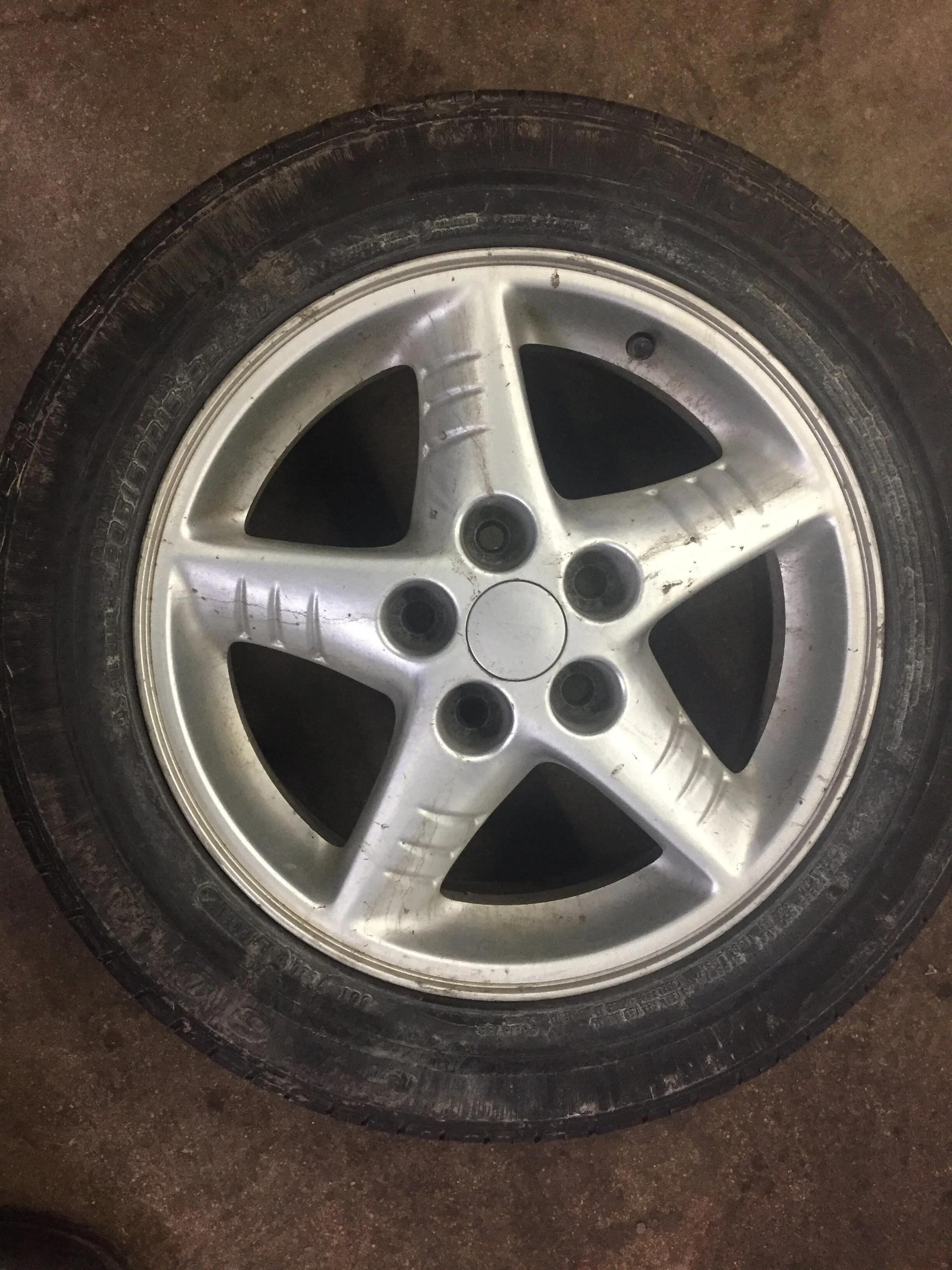 99-05 GT aluminum wheel 5 spoke painted finish 
