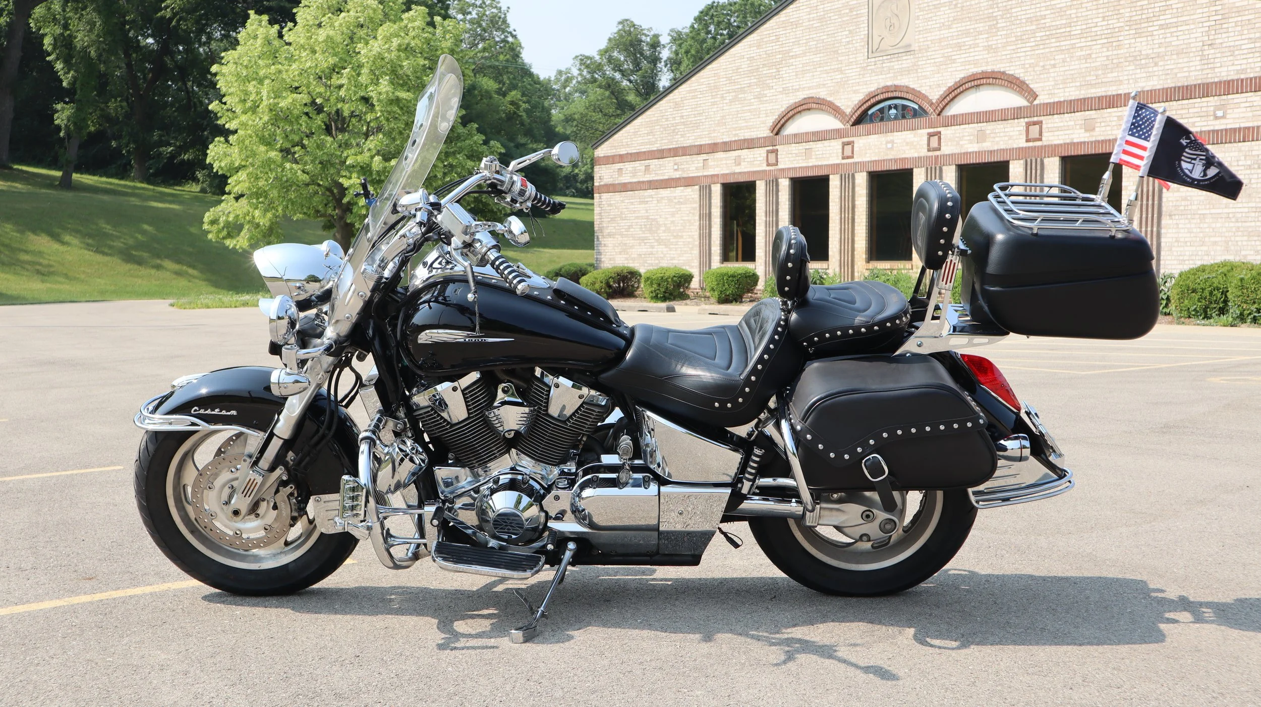 2005 Honda Vtx 1300 Hard Bags Motorcycle Saddlebags 2002 Honda Vtx