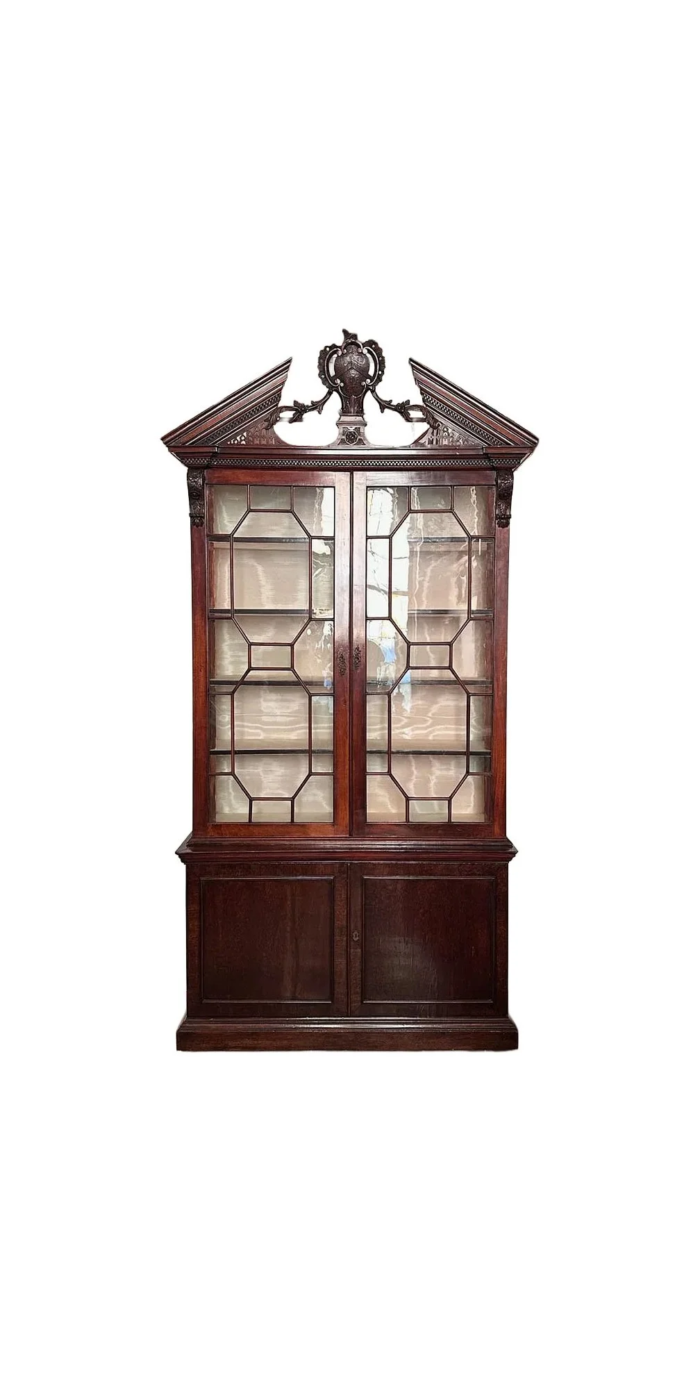 19th Century Regency Mahogany Display Cabinet