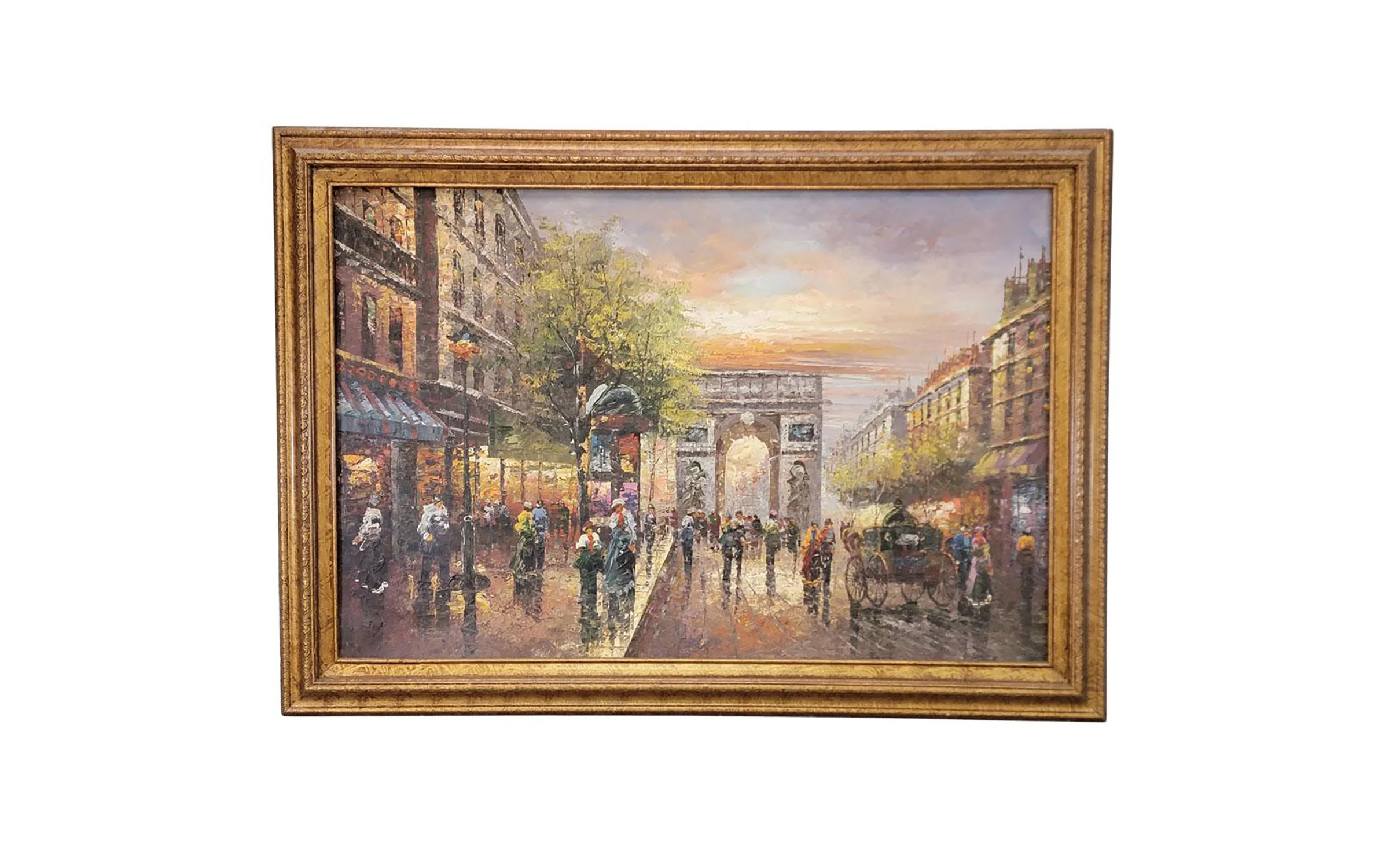 "Avenue des Champs-Élysées au Crépuscule" after Antoine Blanchard