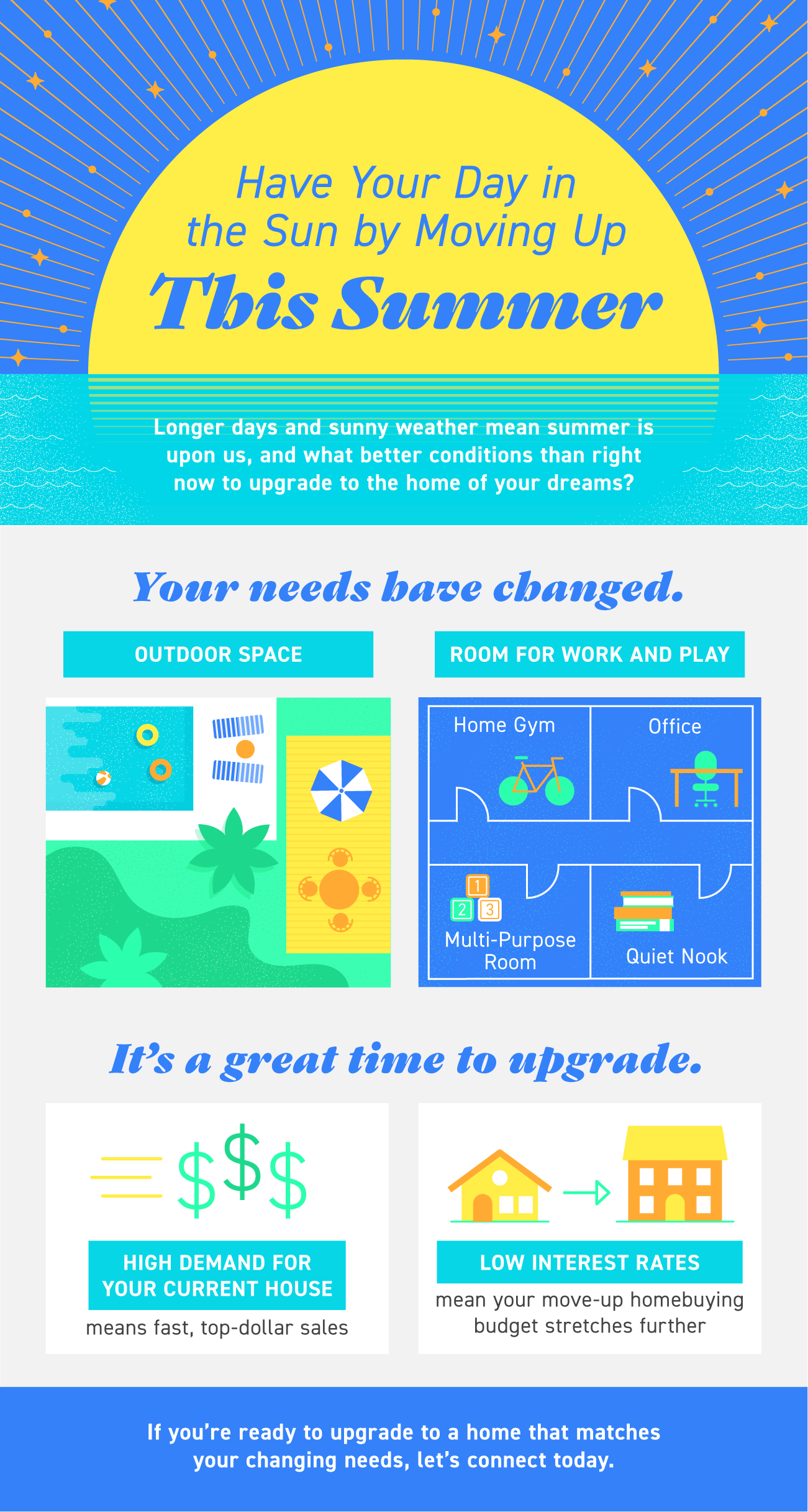 Have Your Day in the Sun by Moving Up This Summer [INFOGRAPHIC]