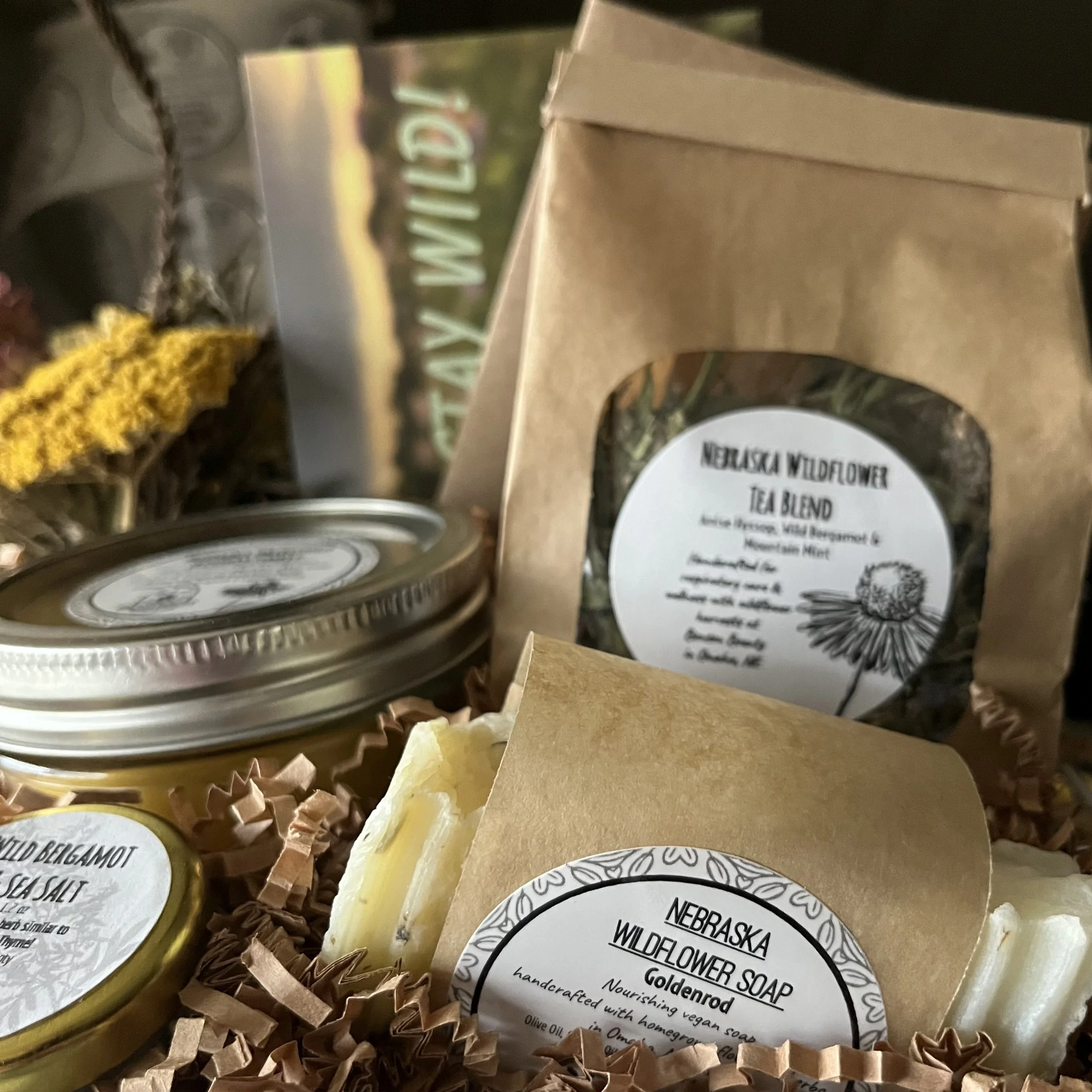Nebraska Wildflower Gift Basket
