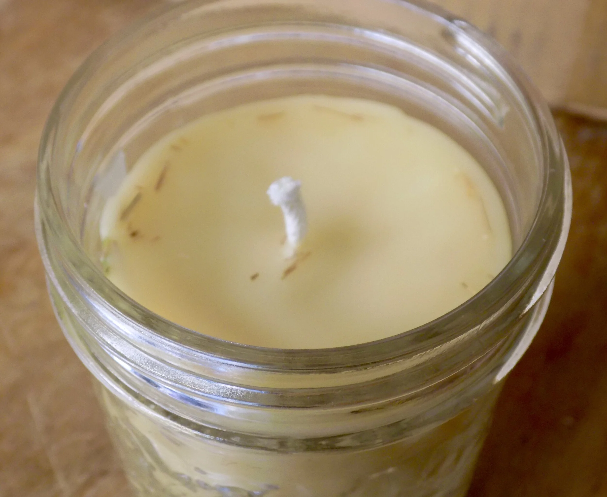 Citronella Lemongrass Beeswax Candle Omaha, Nebraska — Benson Bounty