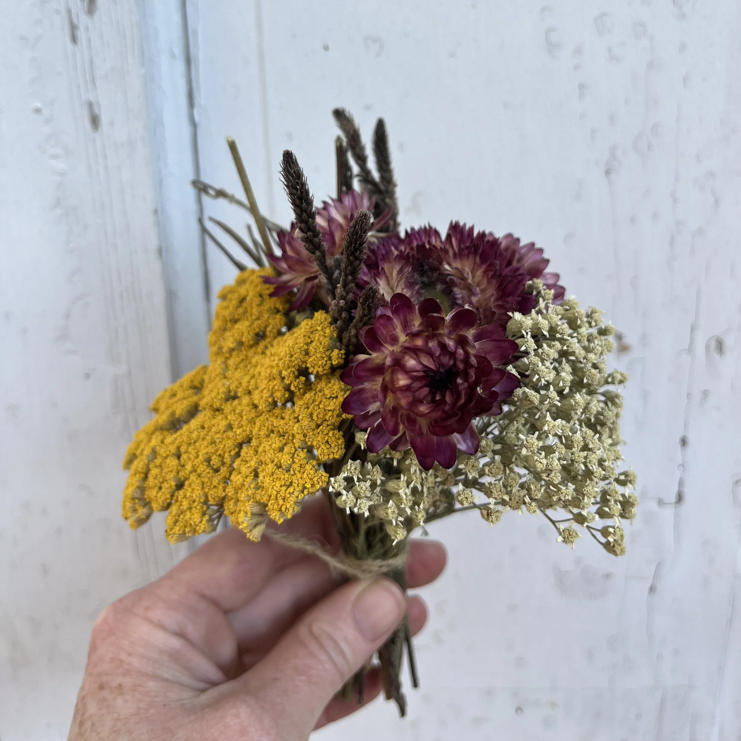 Mini Dried Flower Bouquets
