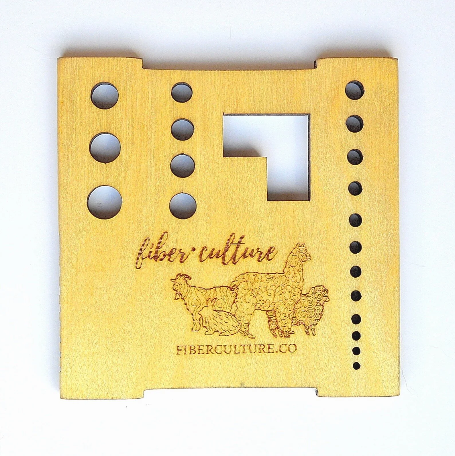 Knitting Yarn & Needle Gauge Multitool — Fiberculture