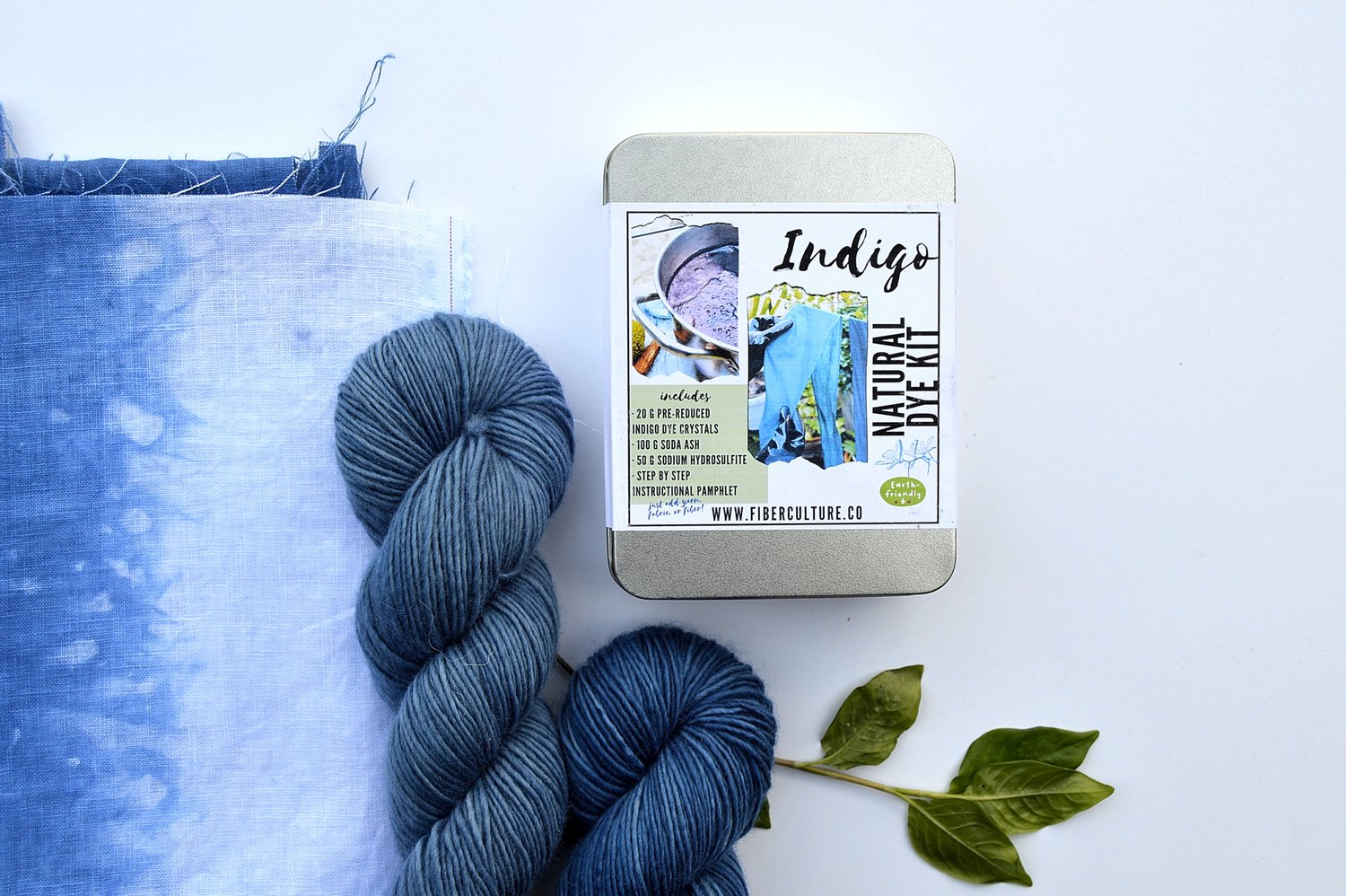 Indigo Natural Dye Kit, Super Concentrated Natural Indigo Dye Kit for  Shibori and Tie Dyeing Yarn or Fabrics — Fiberculture