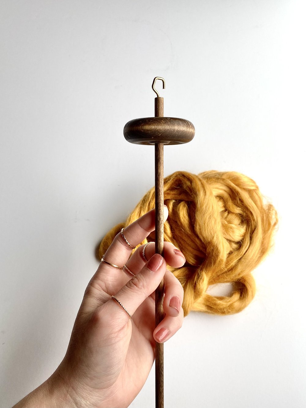 Drop Spindle Spinning: Making and Using Your First Spindle