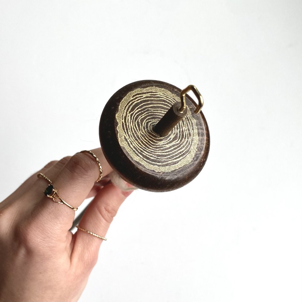 Hand carved Wooden Drop Spindle Yarn Spinning Top Top Whorl - Temu