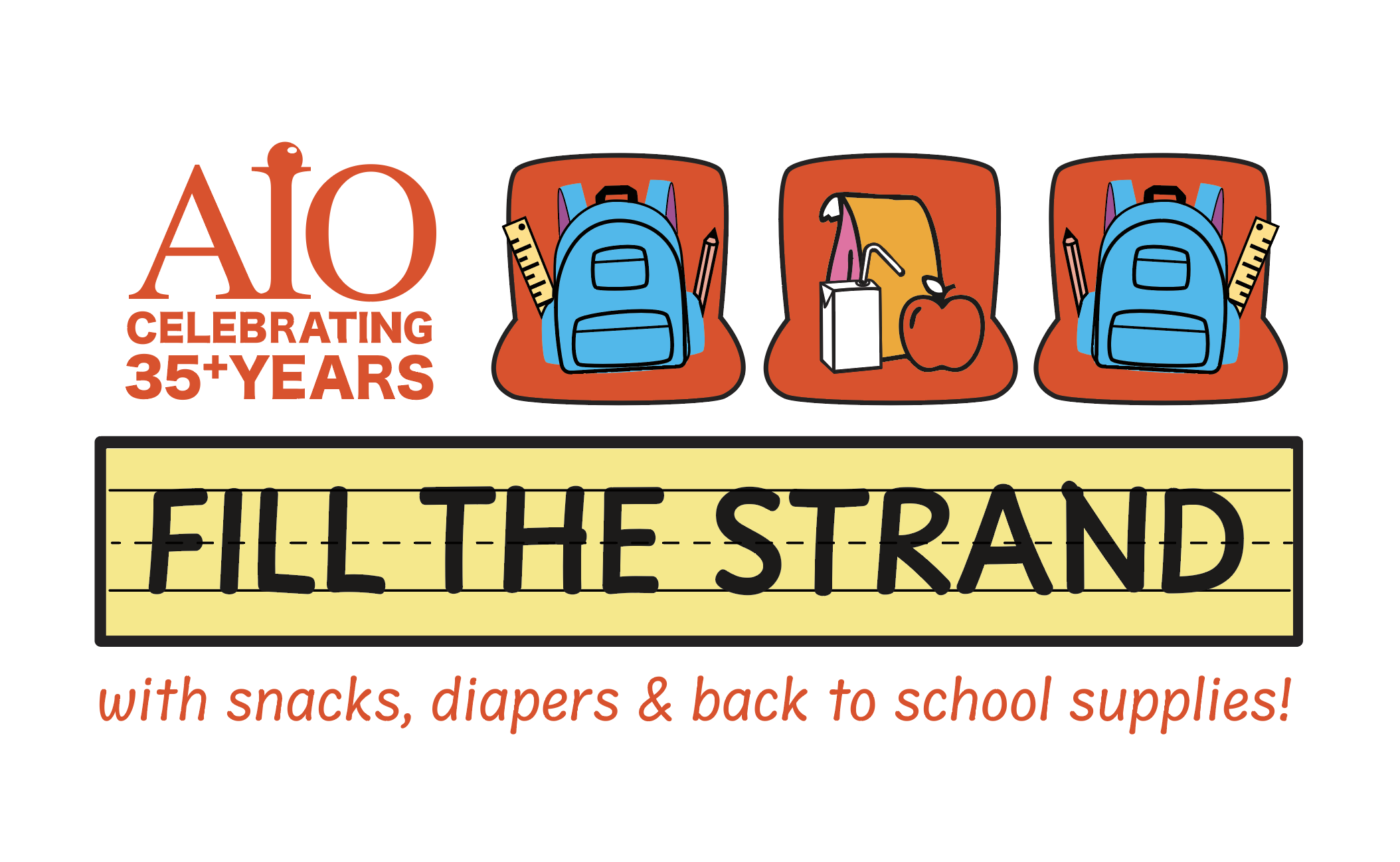 Get ready for our Summertime Fill the Strand!
