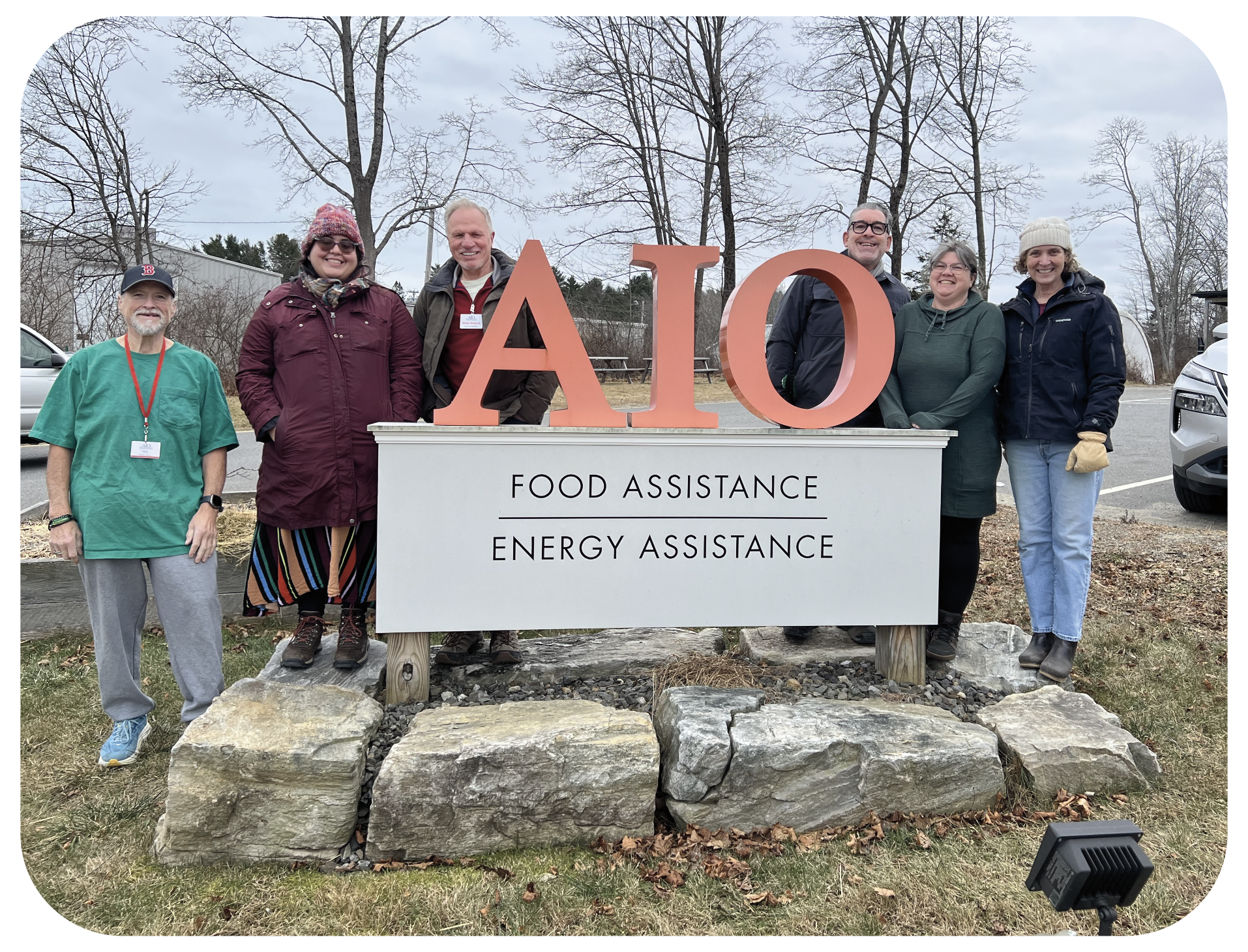 AIO staff (left to right): Rob Holloway, Ariel Valdes, Alan Kearl, Jacob Reynolds, Tansy Myster, Laura McGrath