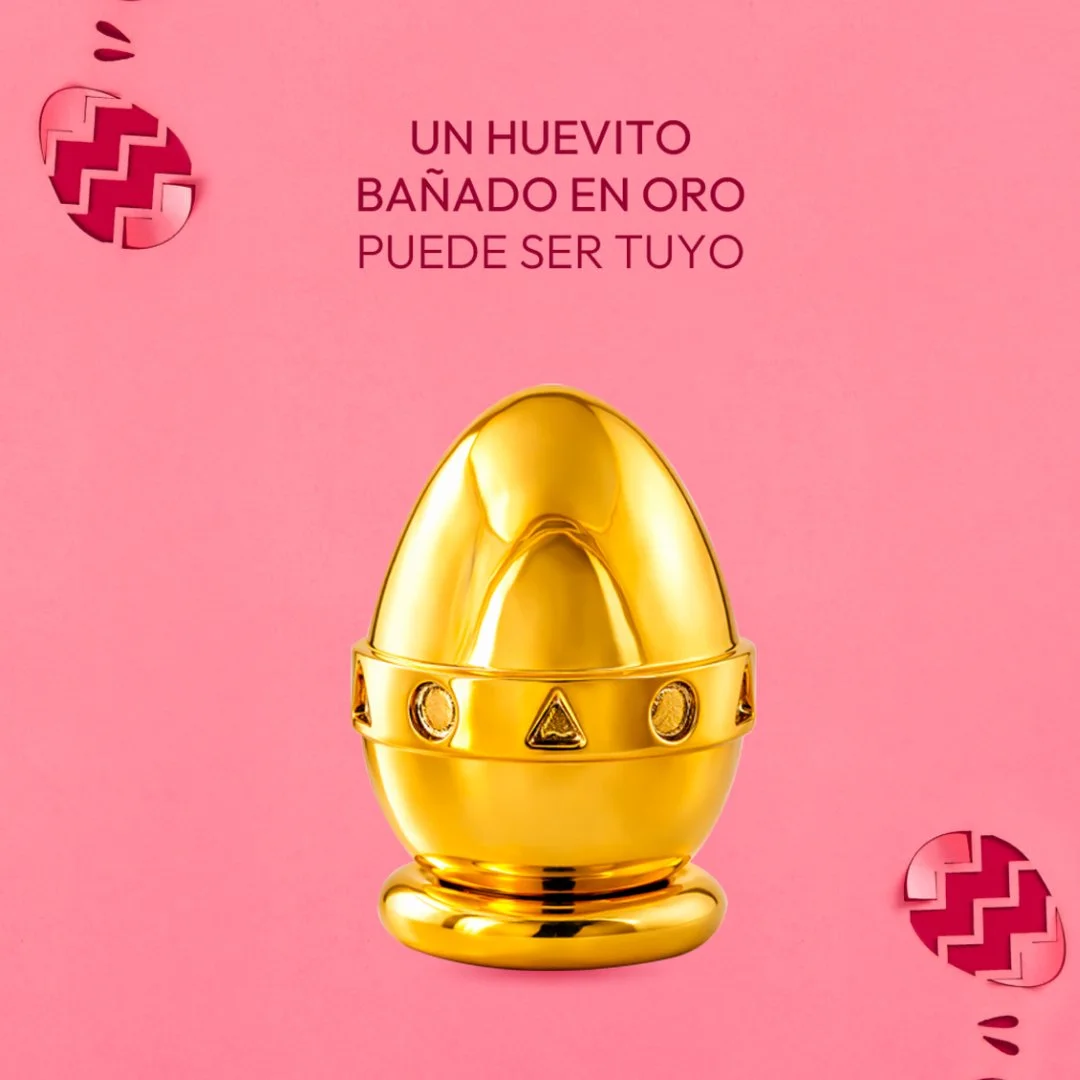 ¿Ya sabes cómo encontrar nuestro huevo de oro?