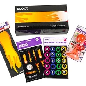 Red Scooter Gift Set