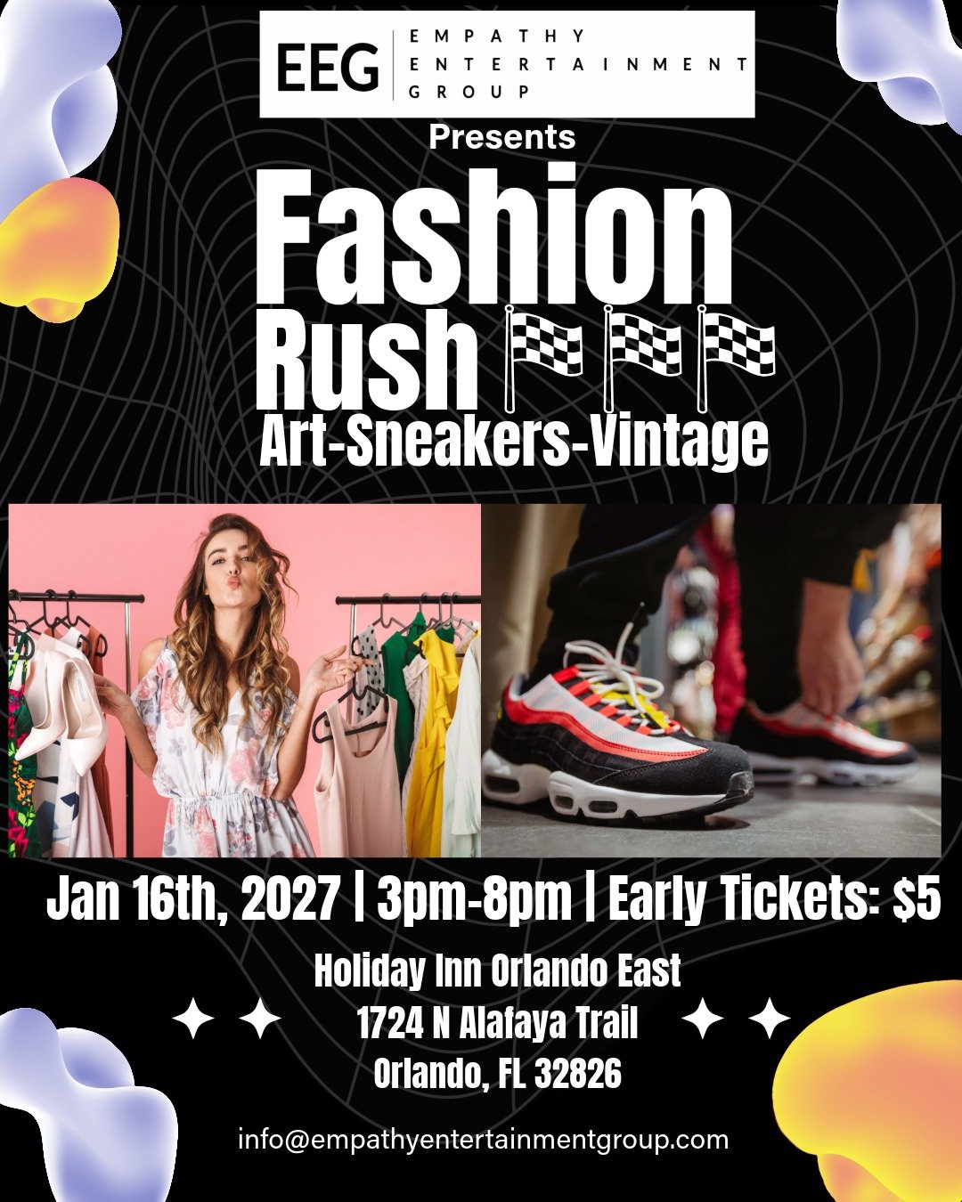 FASHION RUSH 2027 |  Artist Vendor Booth