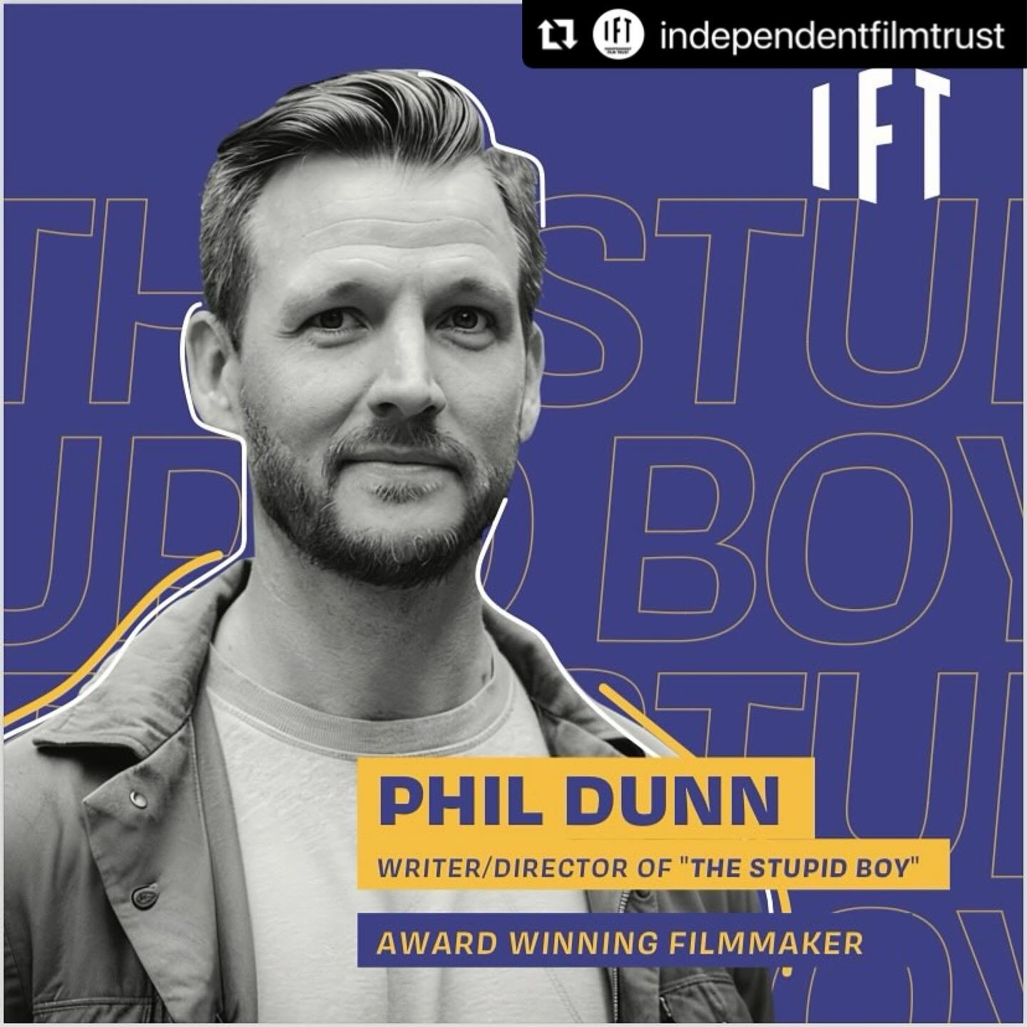 Watch full YouTube interview via link in my bio: #Repost @independentfilmtrust with @use.repost
・・・
🎬 Unlocking the magic of storytelling with award-winning IFT filmmaker Phil Dunn! In our interview with him we dive into the inspiration behind &lsqu