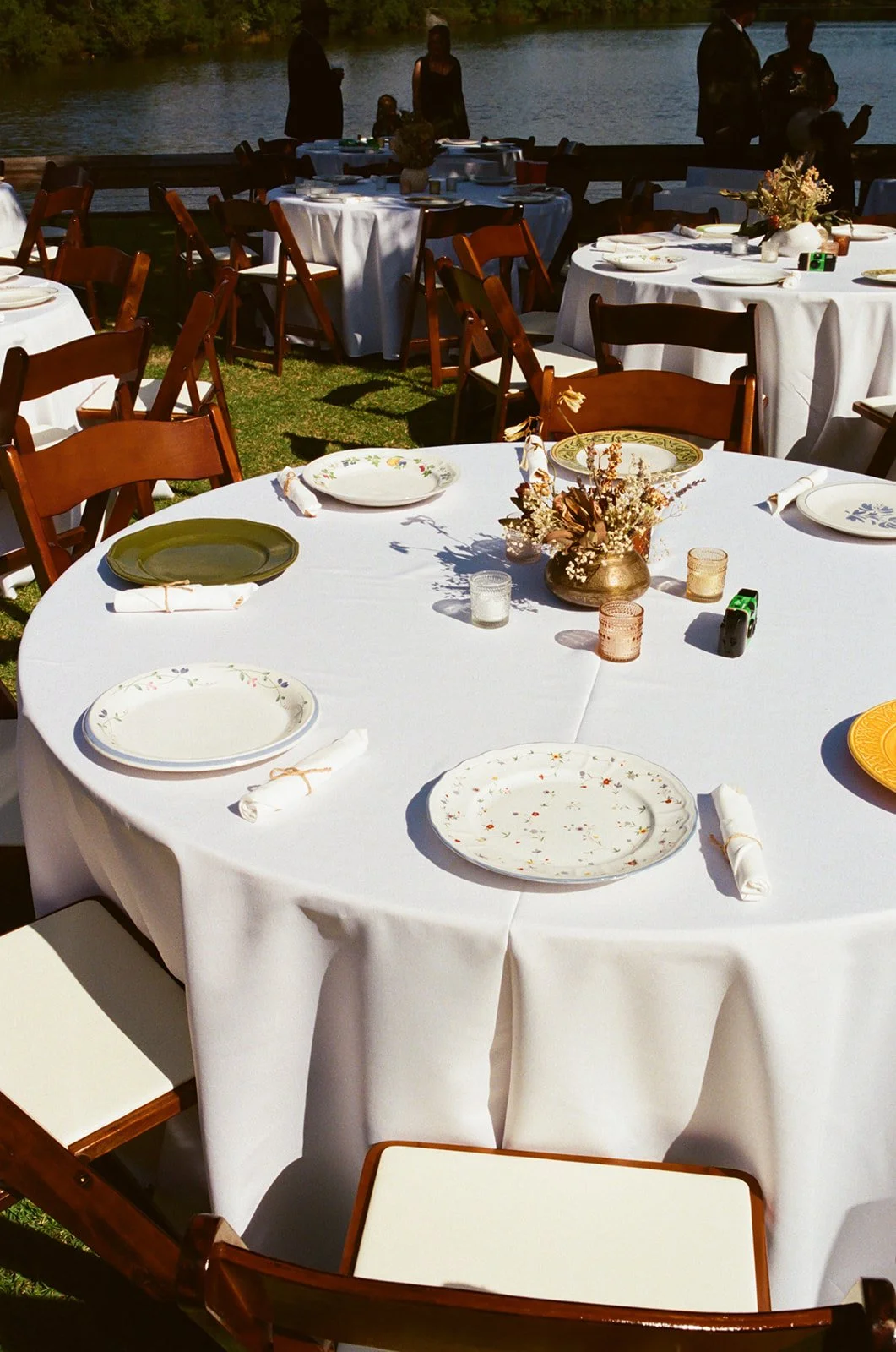 lake house at bulow wedding pictures with reception details