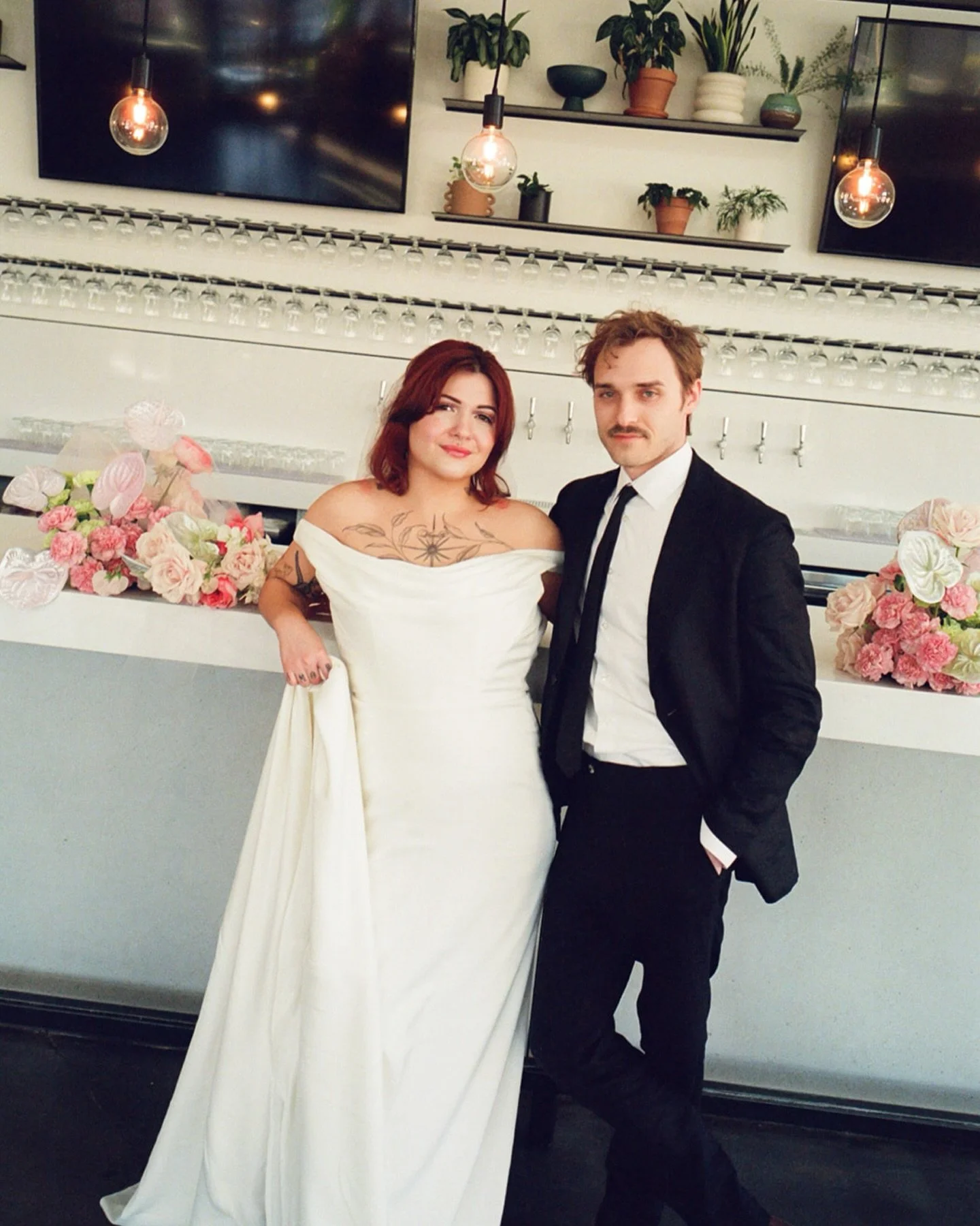 A few favorites from this jello &amp; chrome shoot 

Venue: @junctionwestnc 
Planning &amp; styling: @hoseahousecollective 
Photography: @thephotobrief 
Florals: @sparksandsand 
Cake &amp; jello: @alieshagenevieve 
Bridal: @brideofthepines 
Models: @