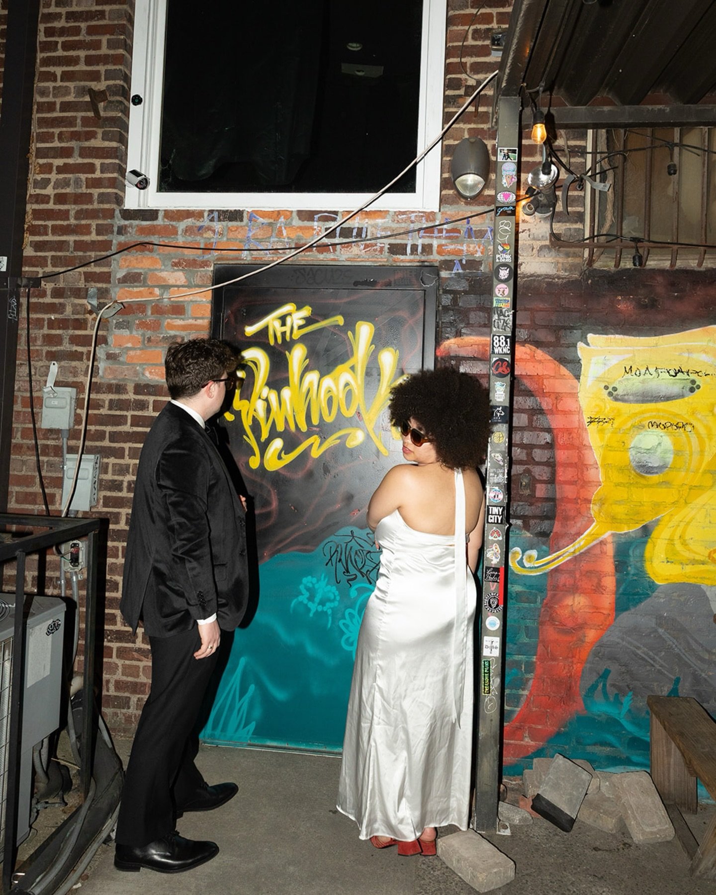 The wedding after party for @darith_vader &amp; Trevor at @the_pinhook with @gemynii 

________________________________
Durham wedding photographer, Durham weddings, North Carolina wedding photographer, weddings on film 

#durhamwedding #durhamweddin