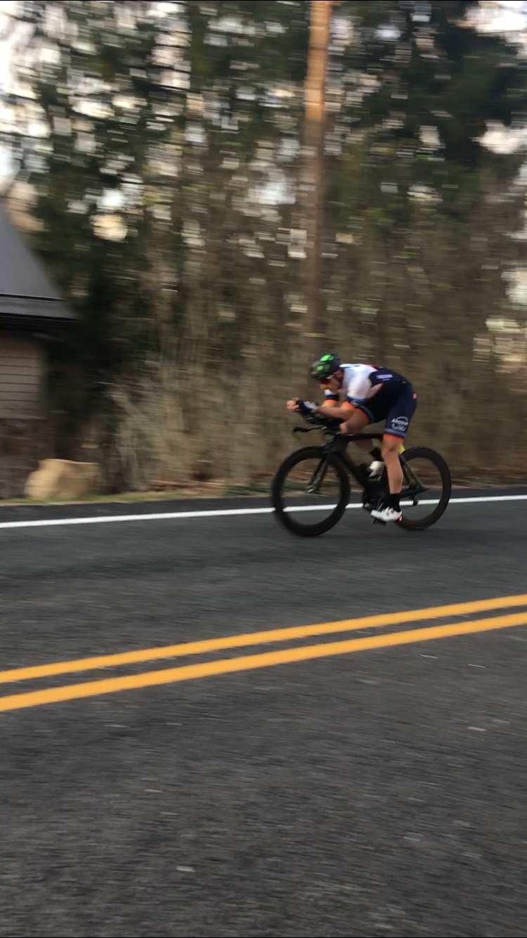 Which bike is faster?  The triathlon/time trial bike vs. the road bike!  