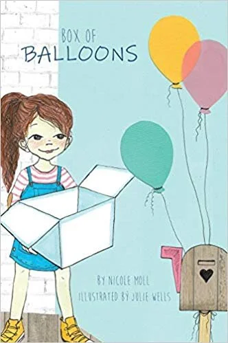"Box of Balloons" by Nicole Moll, Orange Hat Publishing 2018