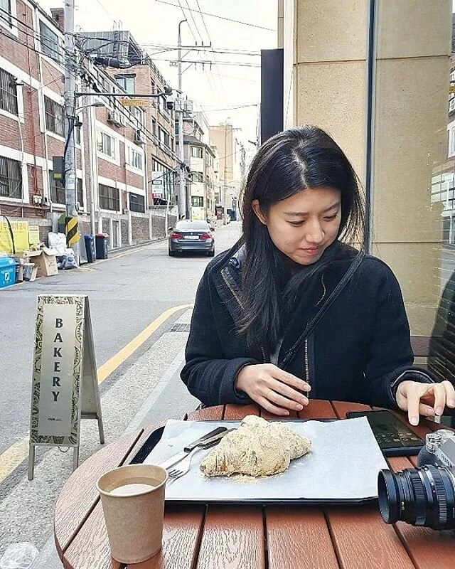 Right before I was about to devour an #injeolmi croissant @ourbakerycafe

#AKGEats #AKGEatsKorea #OurBakeryCafe