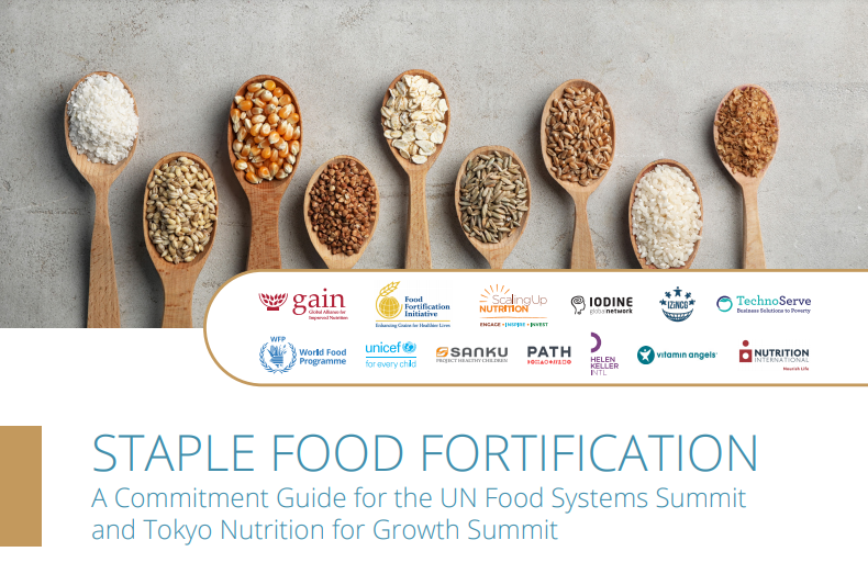 Staple Food Fortification Commitment Guide