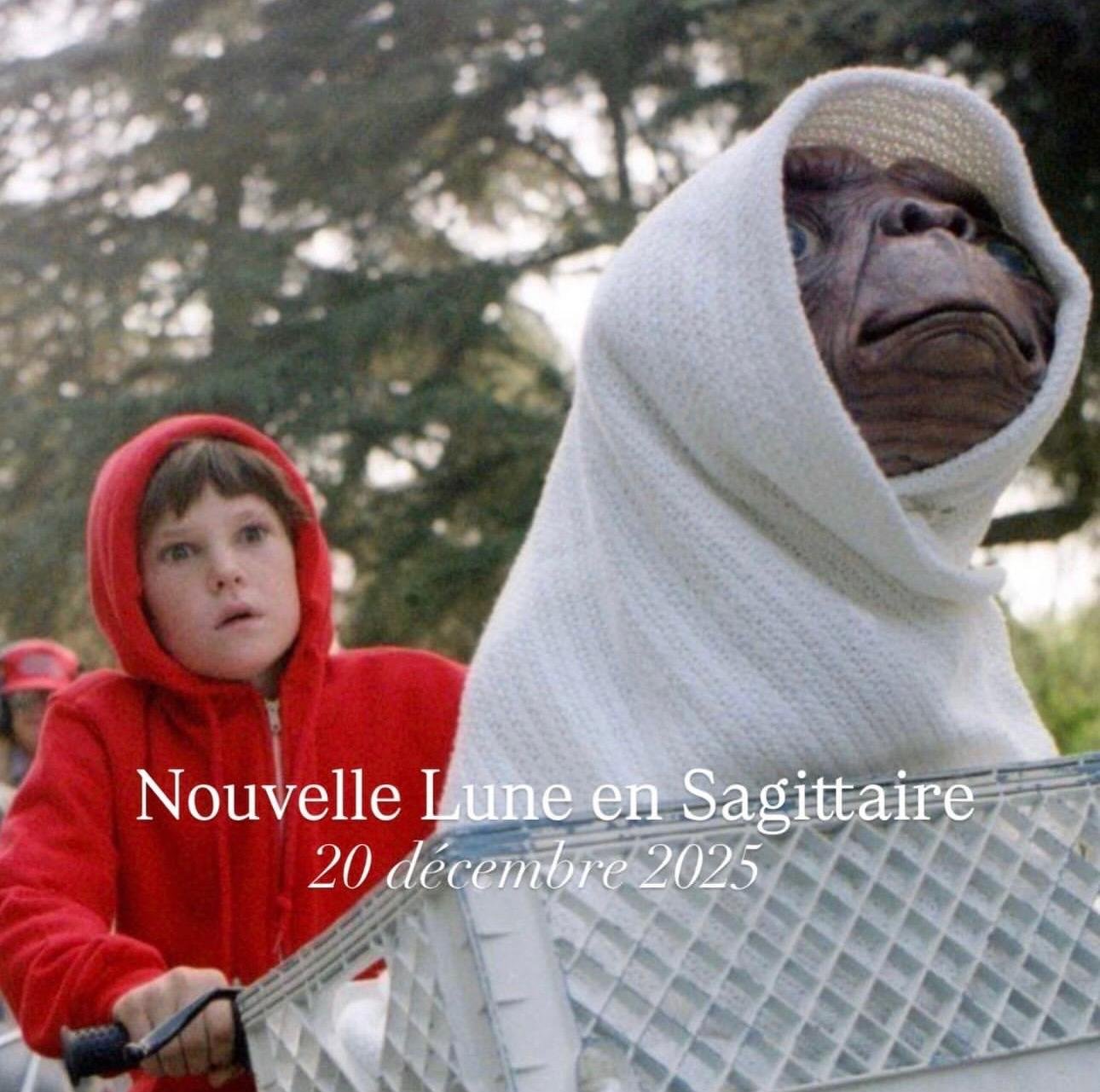 NOUVELLE LUNE EN SAGITTAIRE - 20 décembre 2025 