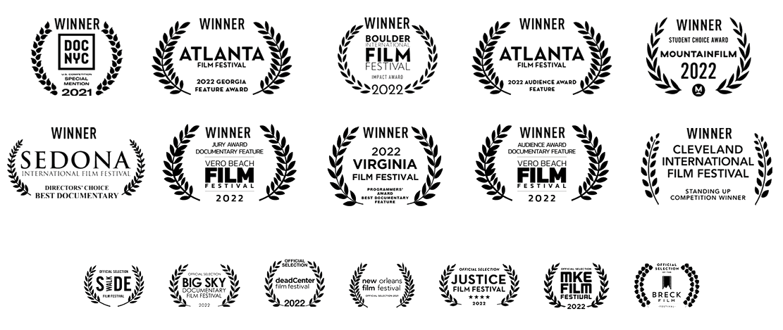 Laurels from official selections of a wide variety of film festivals