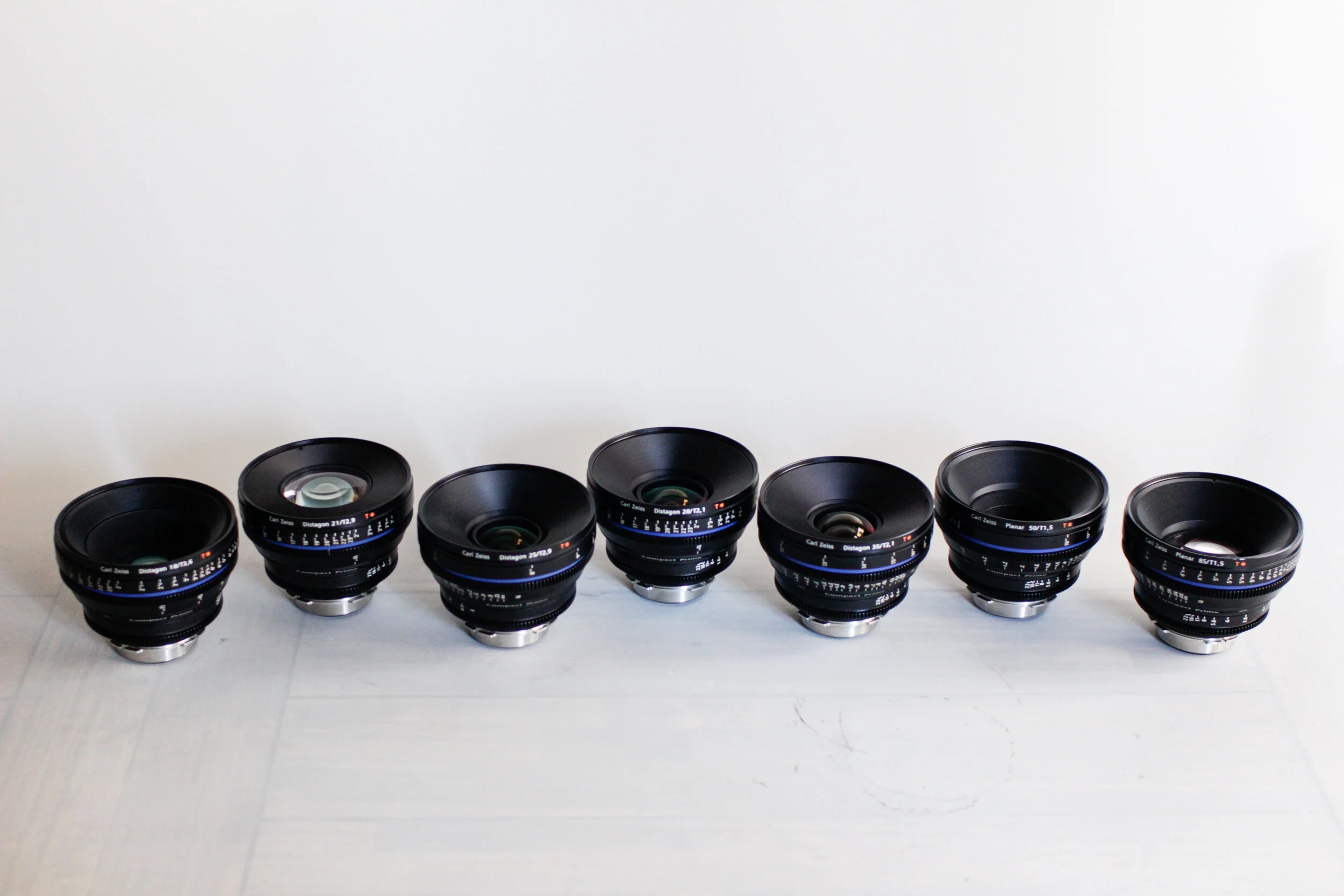 USED Zeiss Compact Primes CP1 - PL Mount, Imperial