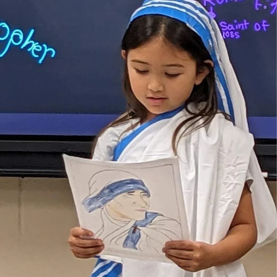 2nd Grade Saint Project