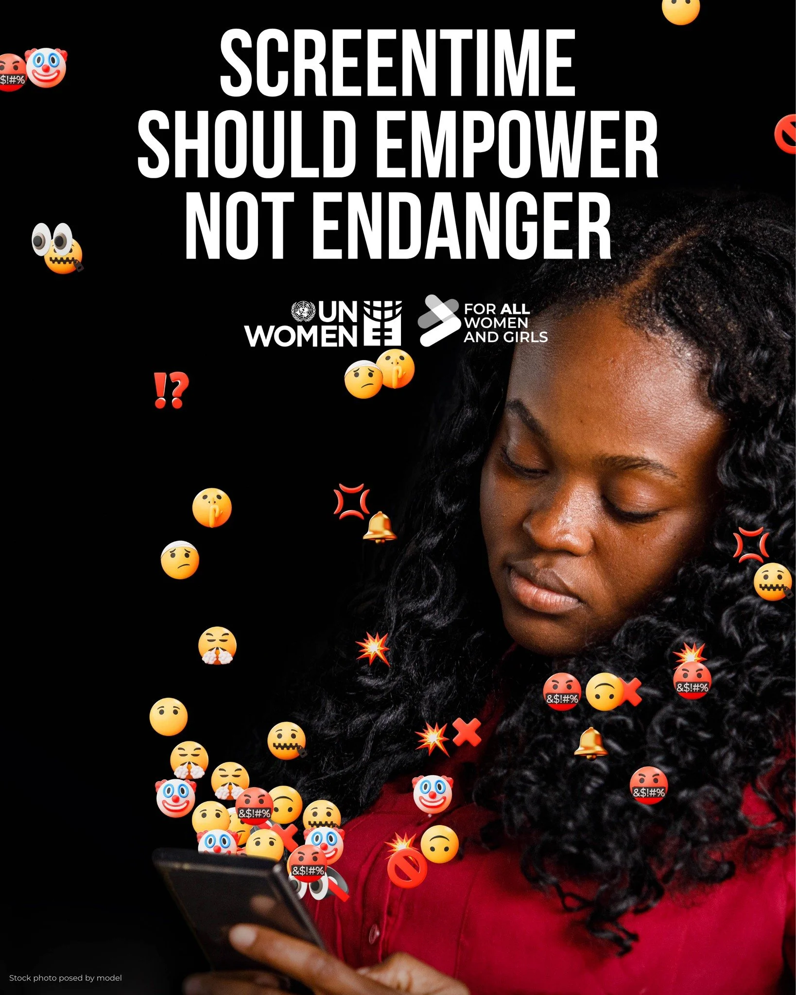 Your favorite apps should be safe spaces, not danger zones.
But right now, tech platforms aren't protecting women from harassment, deepfakes, and coordinated abuse.
117 countries have taken action&mdash;but platforms? Still not doing enough.
We need 