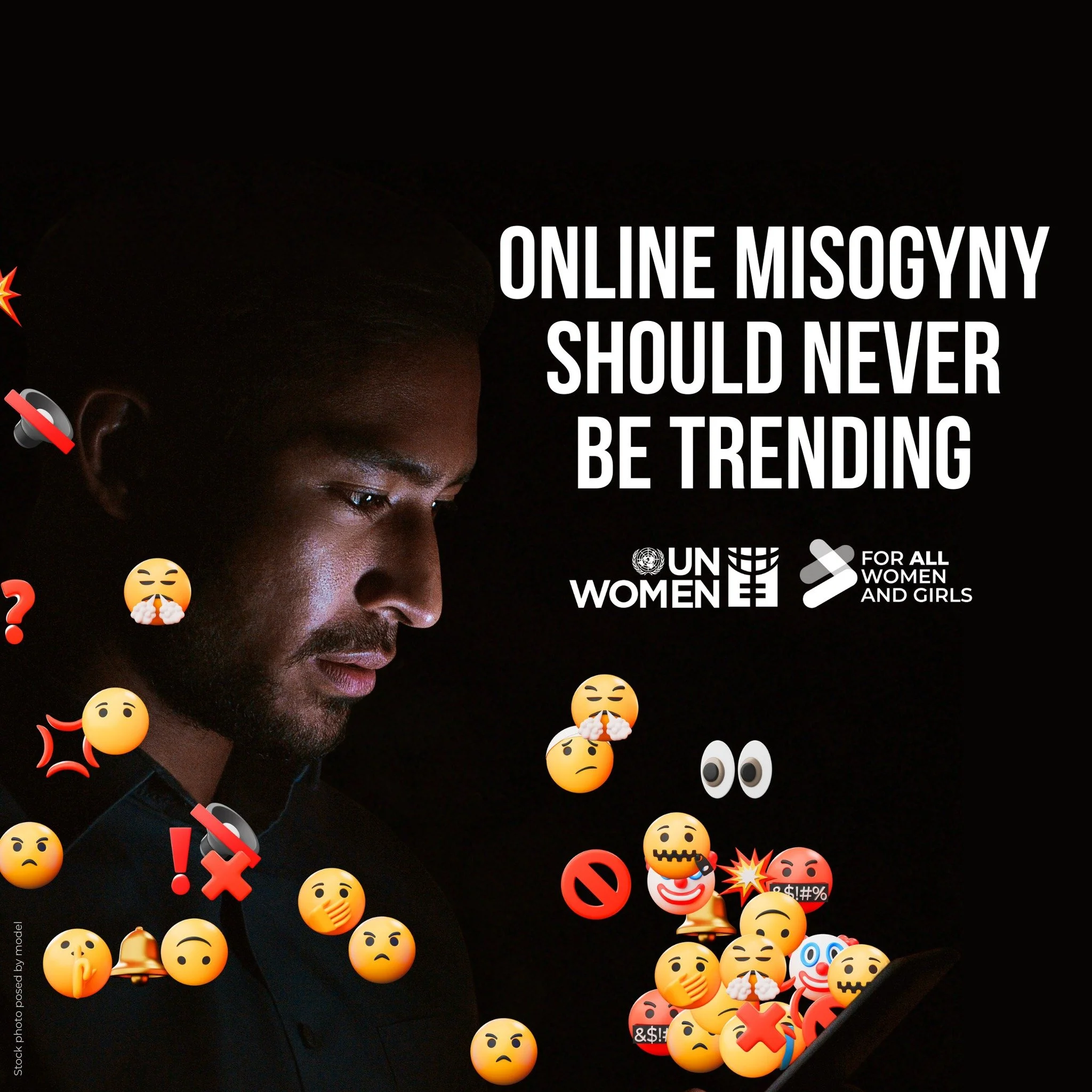 The misogyny you see in comment sections and DMs?
It doesn't stay there.
It bleeds into real life, silencing voices and destroying futures.
There's #NoExcuse for looking away.
#16Days #ACTToEndViolence