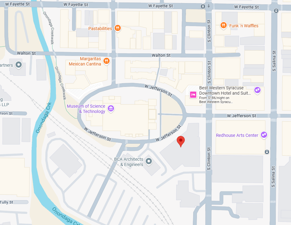 Click to load our Syracuse location on Google Maps!