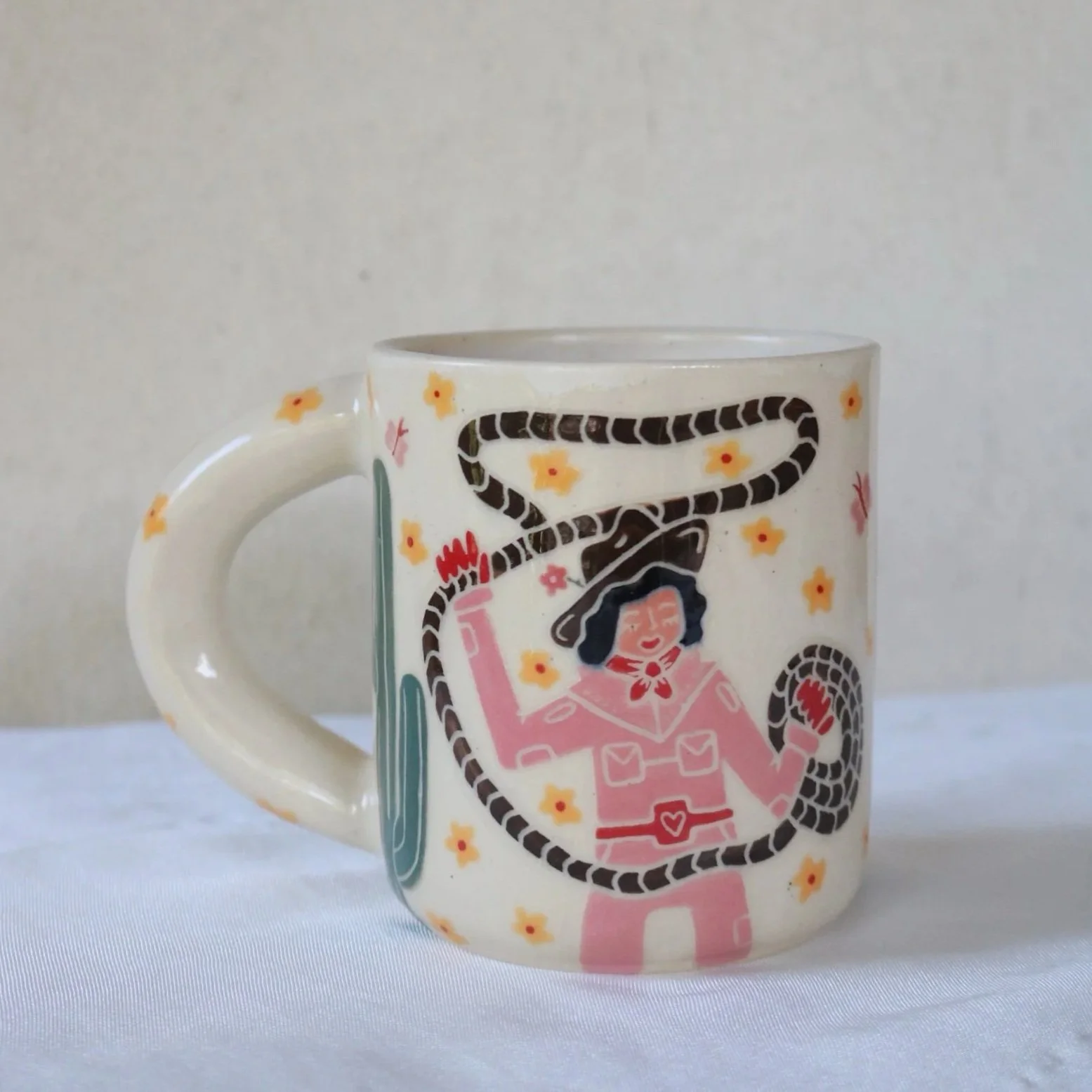 custom cowgirl mug