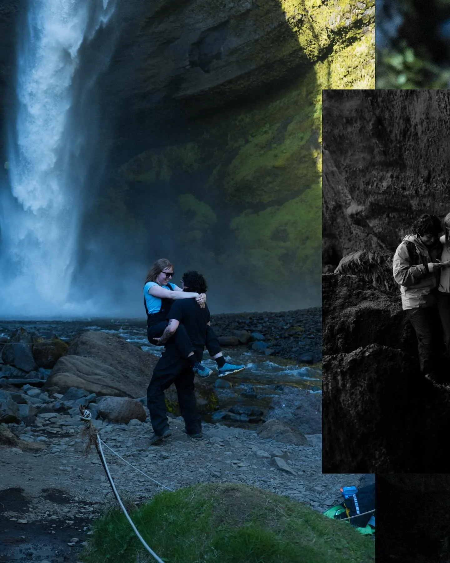 SURPRISE 🥳 yall thought i was in iceland for fun? i mean i was but first and foremost i had to capture the magic of Vero&rsquo;s lovingly planned proposal to Haley 💜 these two are a pair of the earths loveliest creatures and i am honored to have be