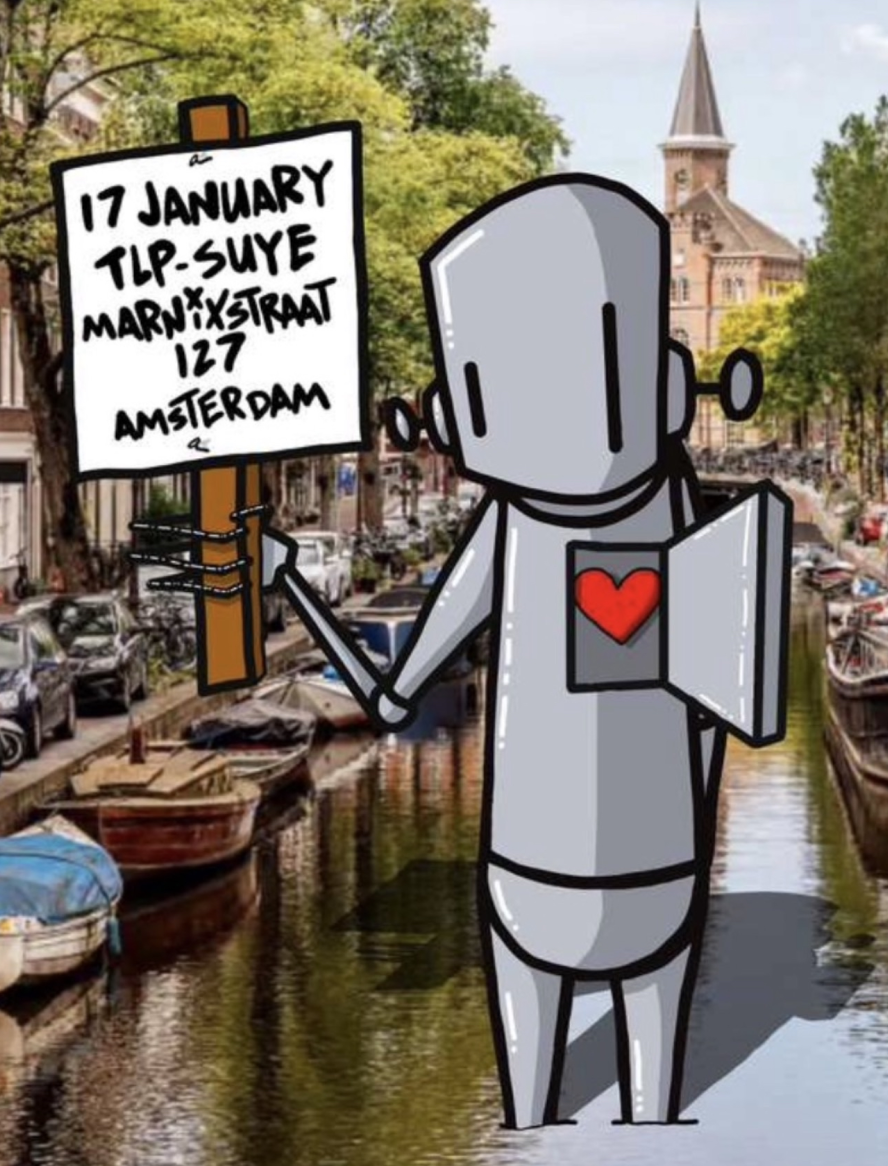 Chris RWK in Amsterdam 17th of January