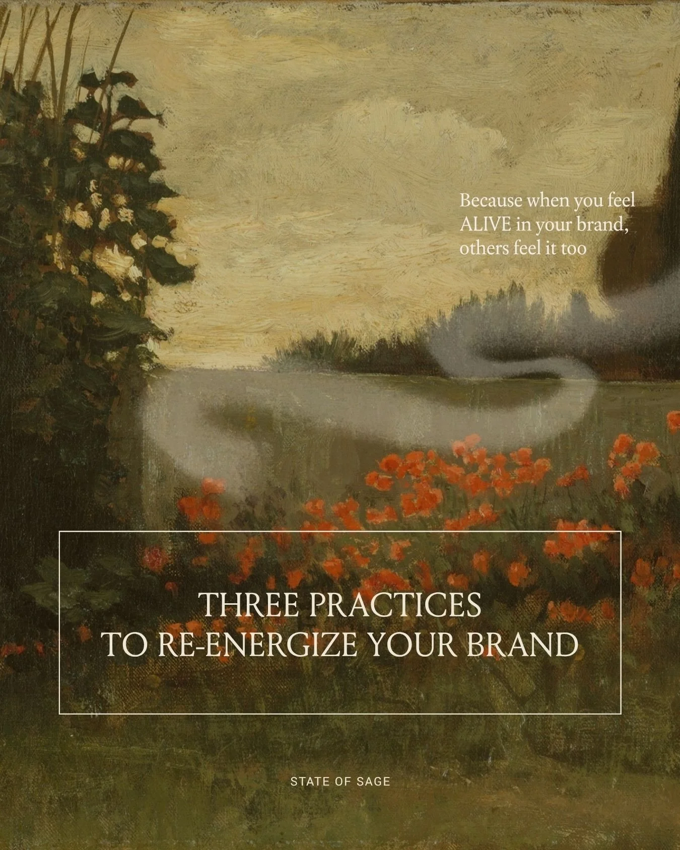 Feeling a little uninspired in your brand lately?

As the year winds down, many of us sense a shift &mdash; one that nudges us toward clarity and renewal.

Here are three practices to re-energize your brand:

1️⃣ Take stock of what&rsquo;s working, w