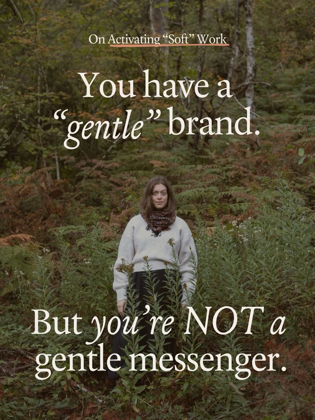 Capitalism has conditioned us to treat our work as &ldquo;soft&rdquo;. 

This is reinforced when we get feedback like &ldquo;This is so inspiring, I hope to do this one day.&rdquo; or &ldquo;Maybe, when I get the important tasks done first.&rdquo;

A